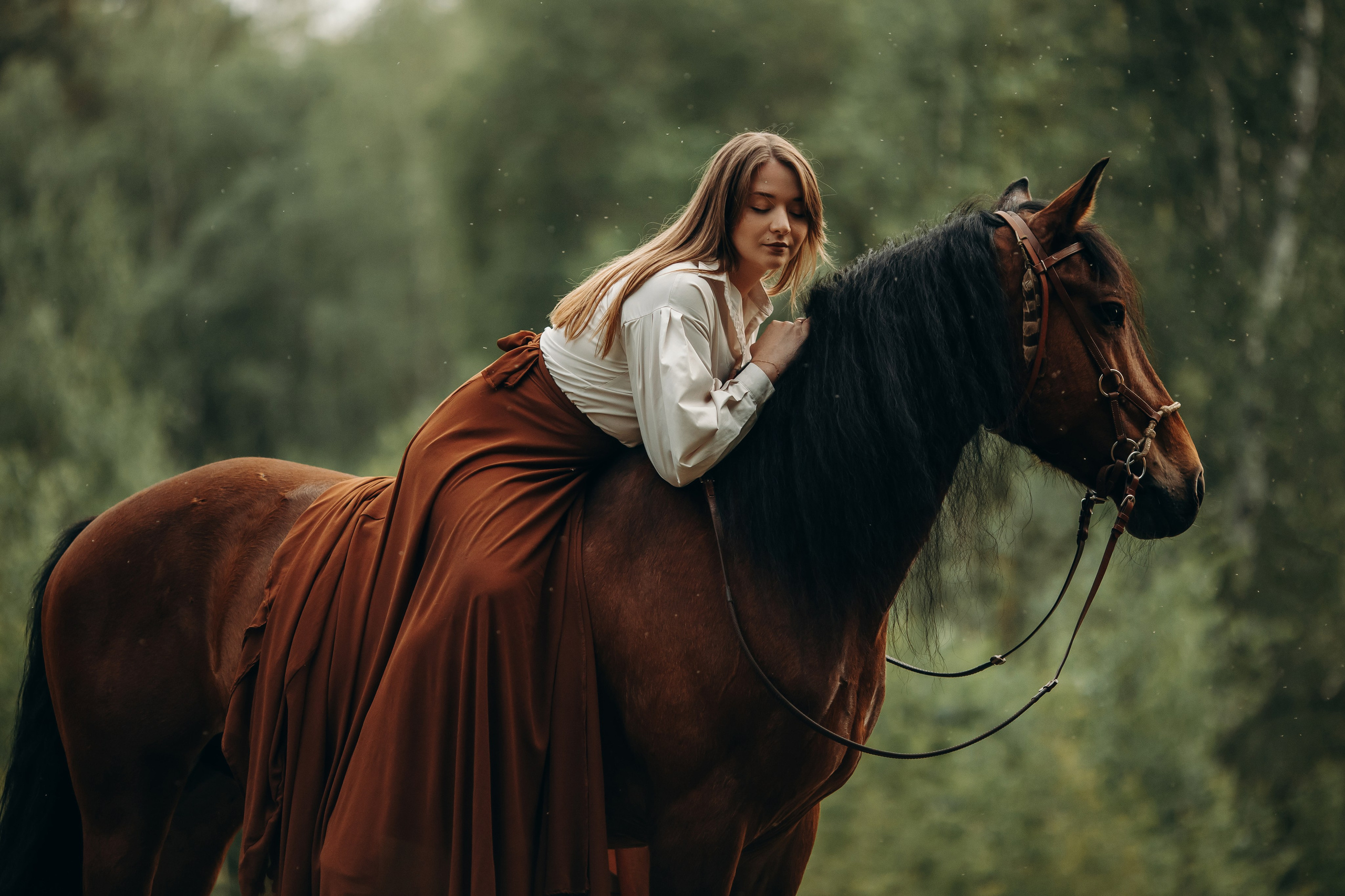 Ксения и Талисман. Анна Молчанова конный фотограф в Тюмени | фотосессии с лошадьми Тюмень