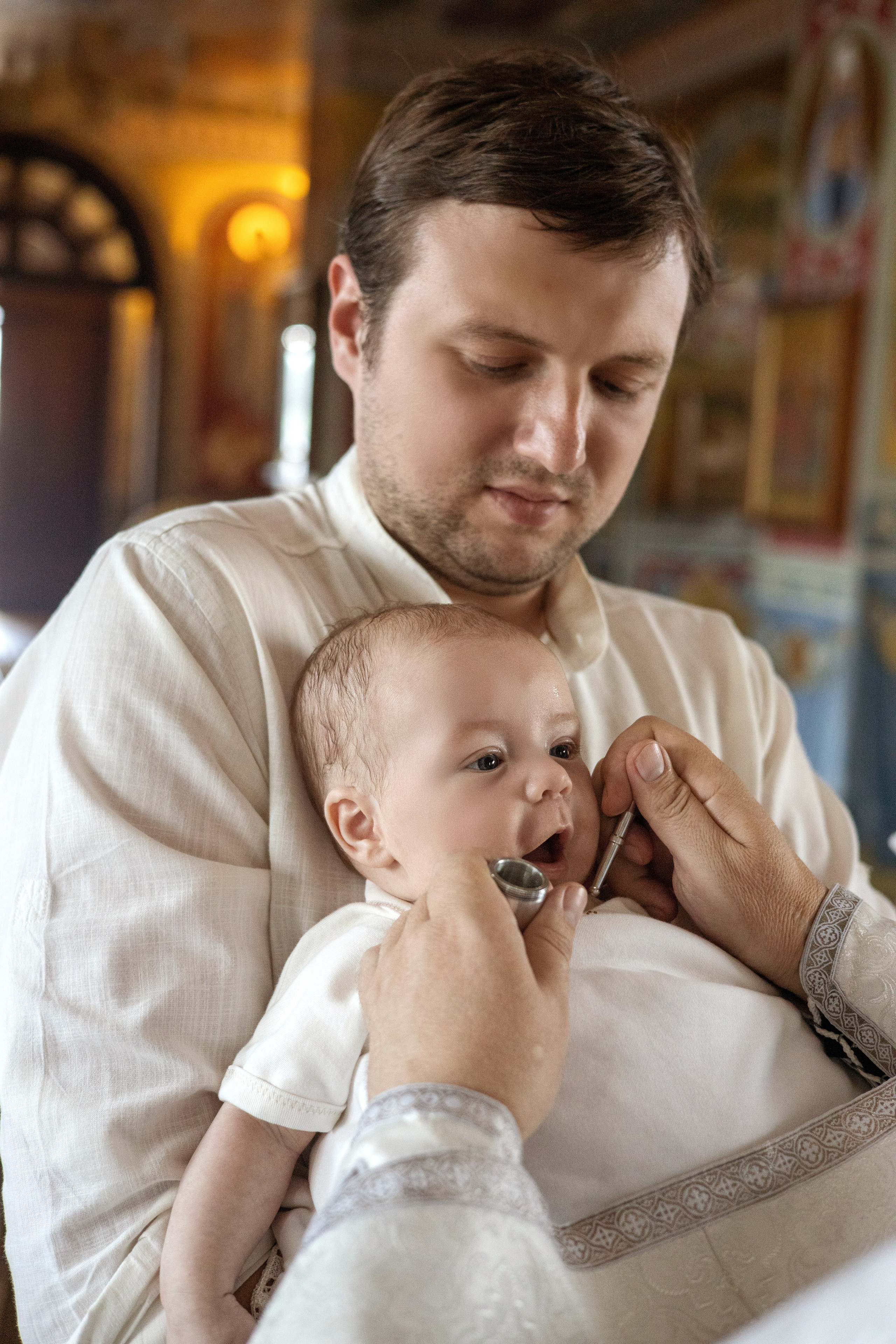 Съемка Таинство Крещения. Фотограф новорожденных Воронеж