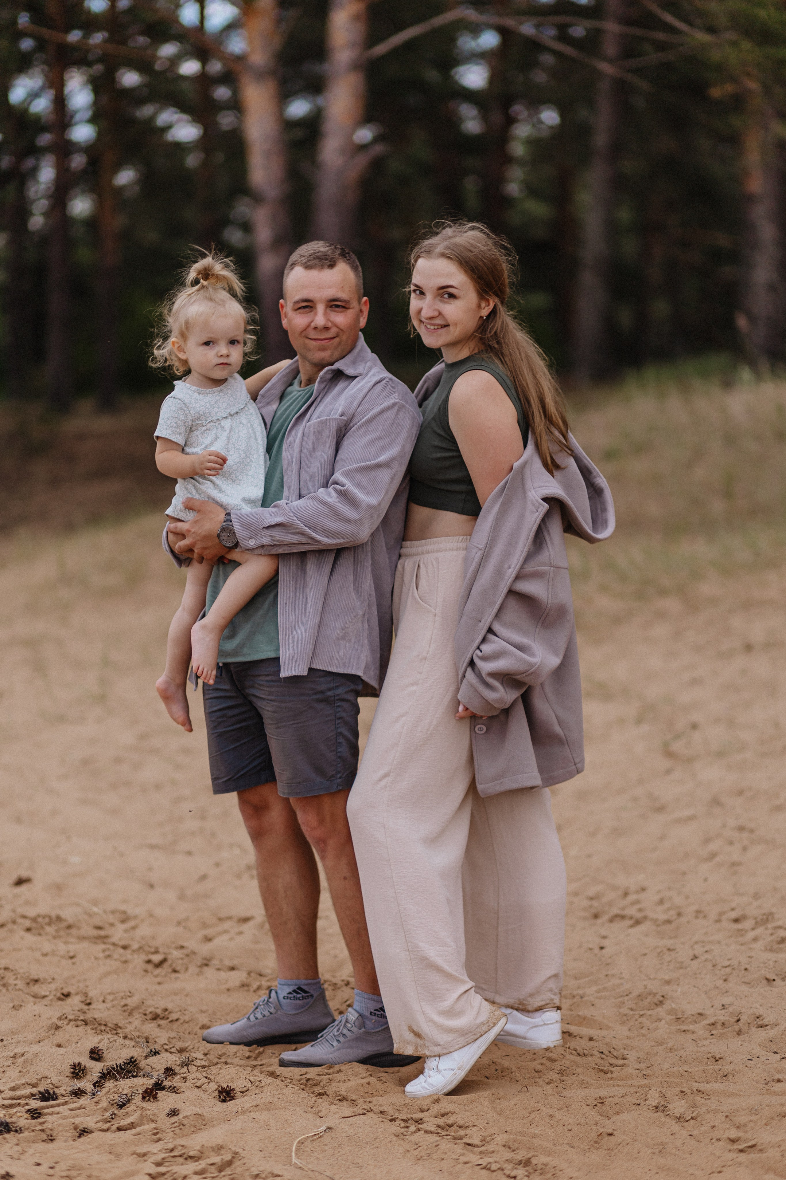 СЕМЕЙНАЯ / Гриша, Люда и Апполинария. Фотограф Лодейное Поле Екатерина Герасимова в Санкт-Петербурге и Лен. области