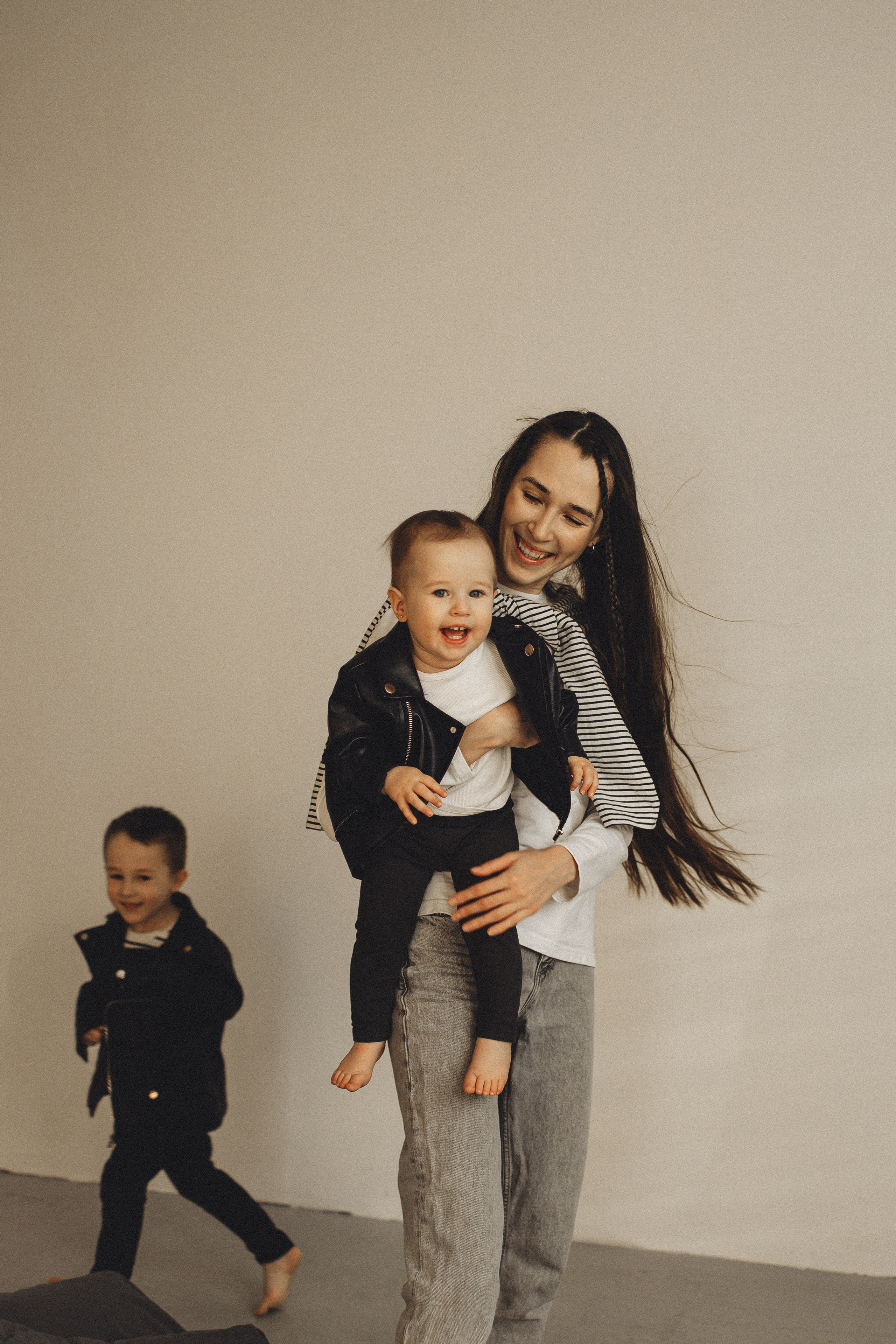 Семейная история в студии. Семейный и детский фотограф, таганрог, ростов-на-дону