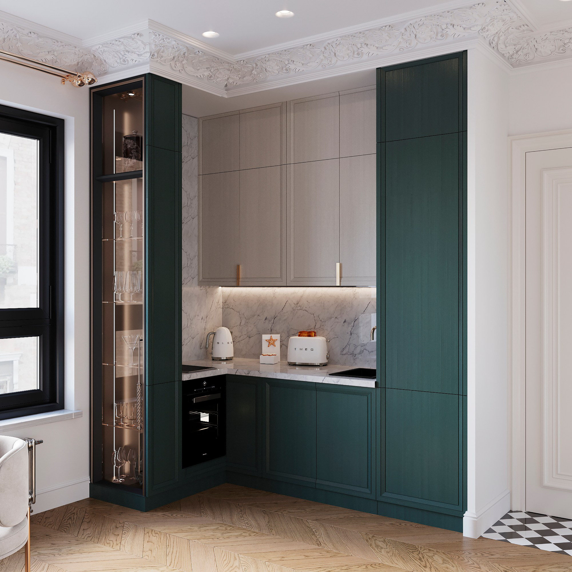 ЖК «Селигер Сити». Hedonist design. Дизайн интерьера комфорт и бизнес класса. Москва и весь мир