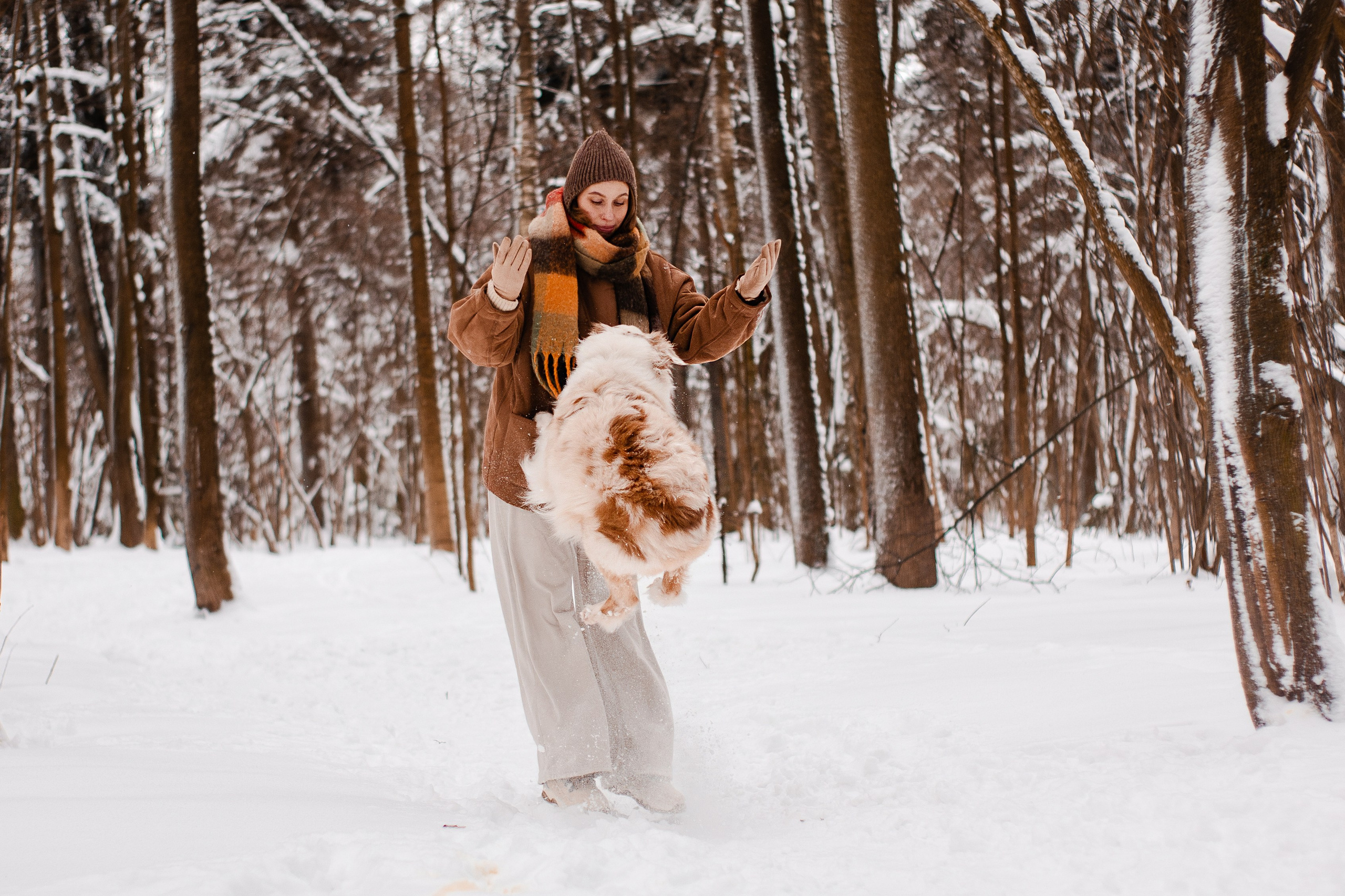 Юля и Ума. Фотограф-анималист Мария Баркевич | Москва