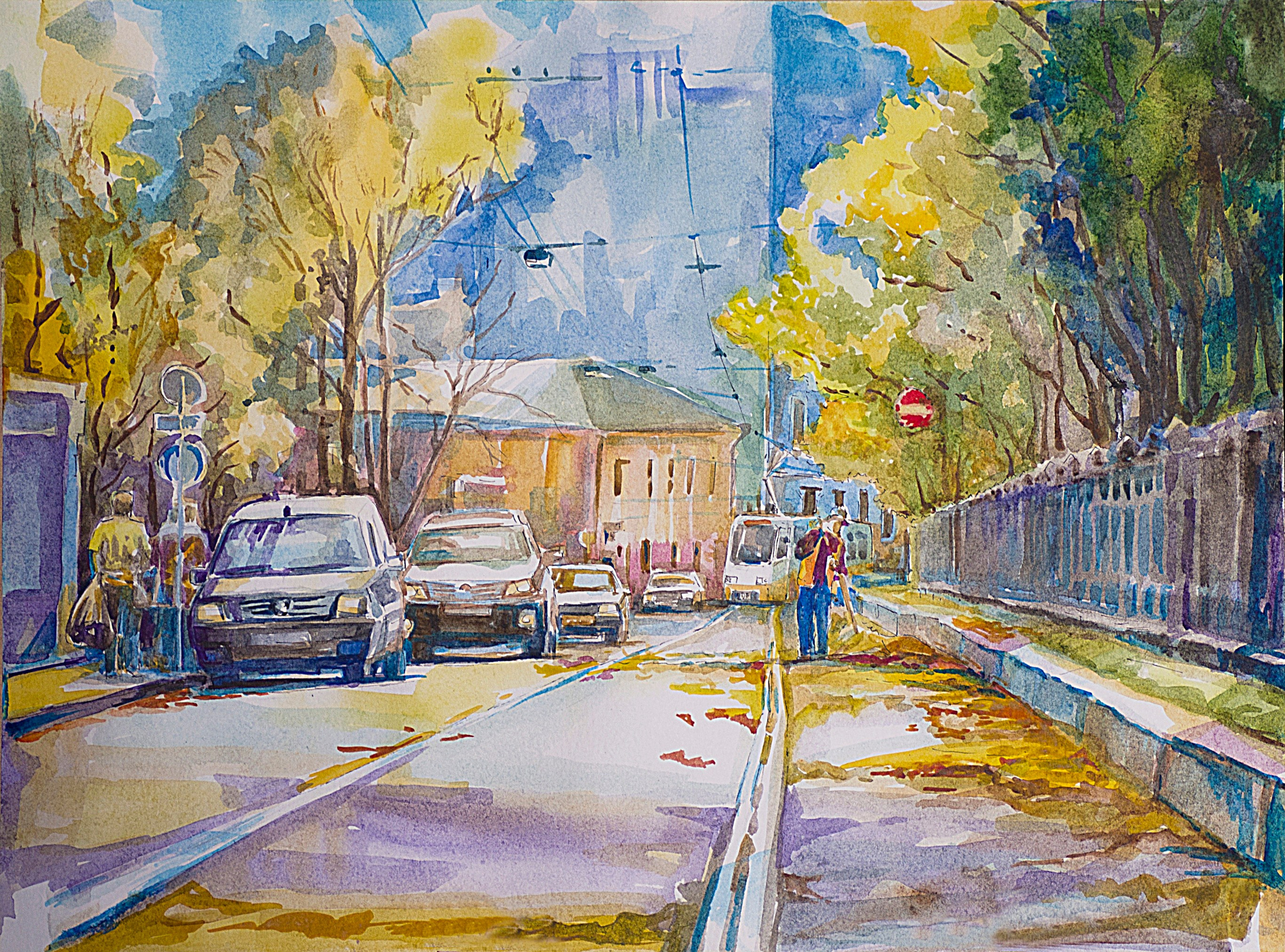 Москва 2018-2019. Художник Александр Петрунин