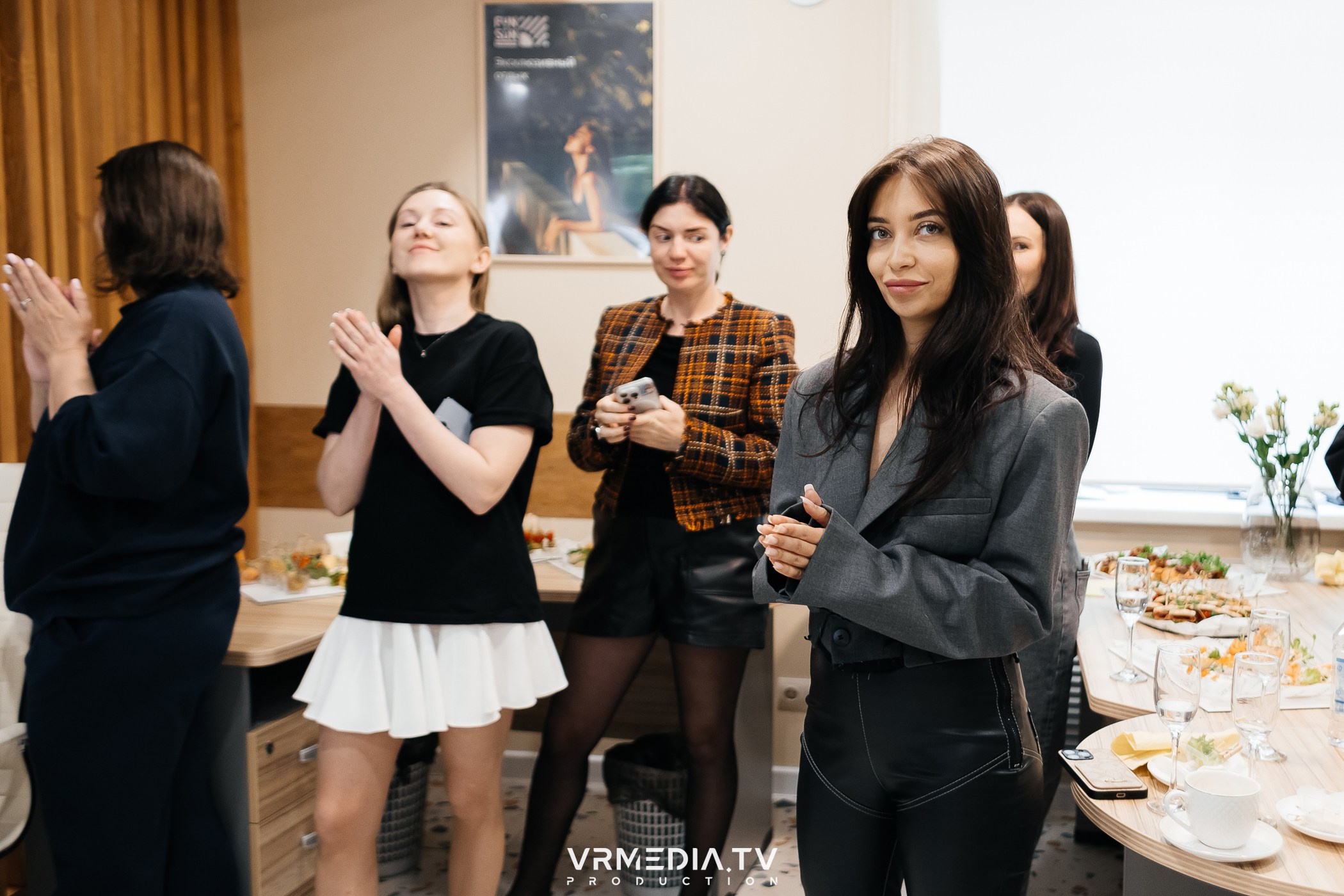 Business travel brunch