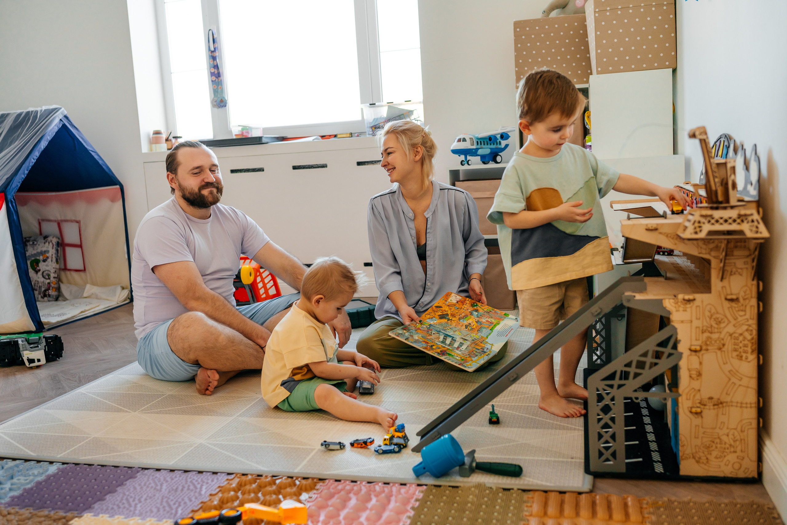 Домашняя история. Семейный фотограф в Москве Ирина Жур