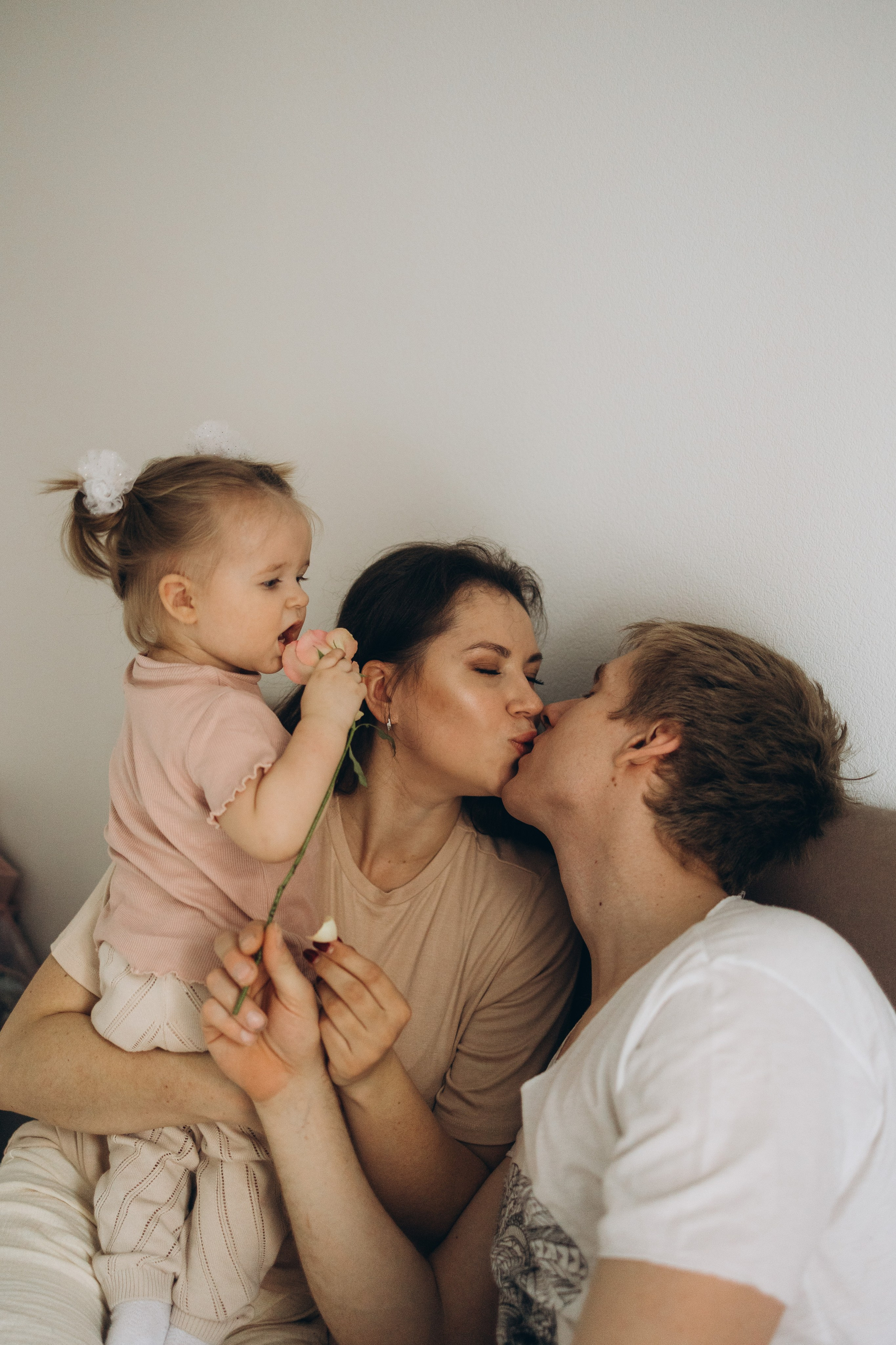 Настя, Андрей и Лиза. Семейный фотограф в Москве Виктория Ястребинская