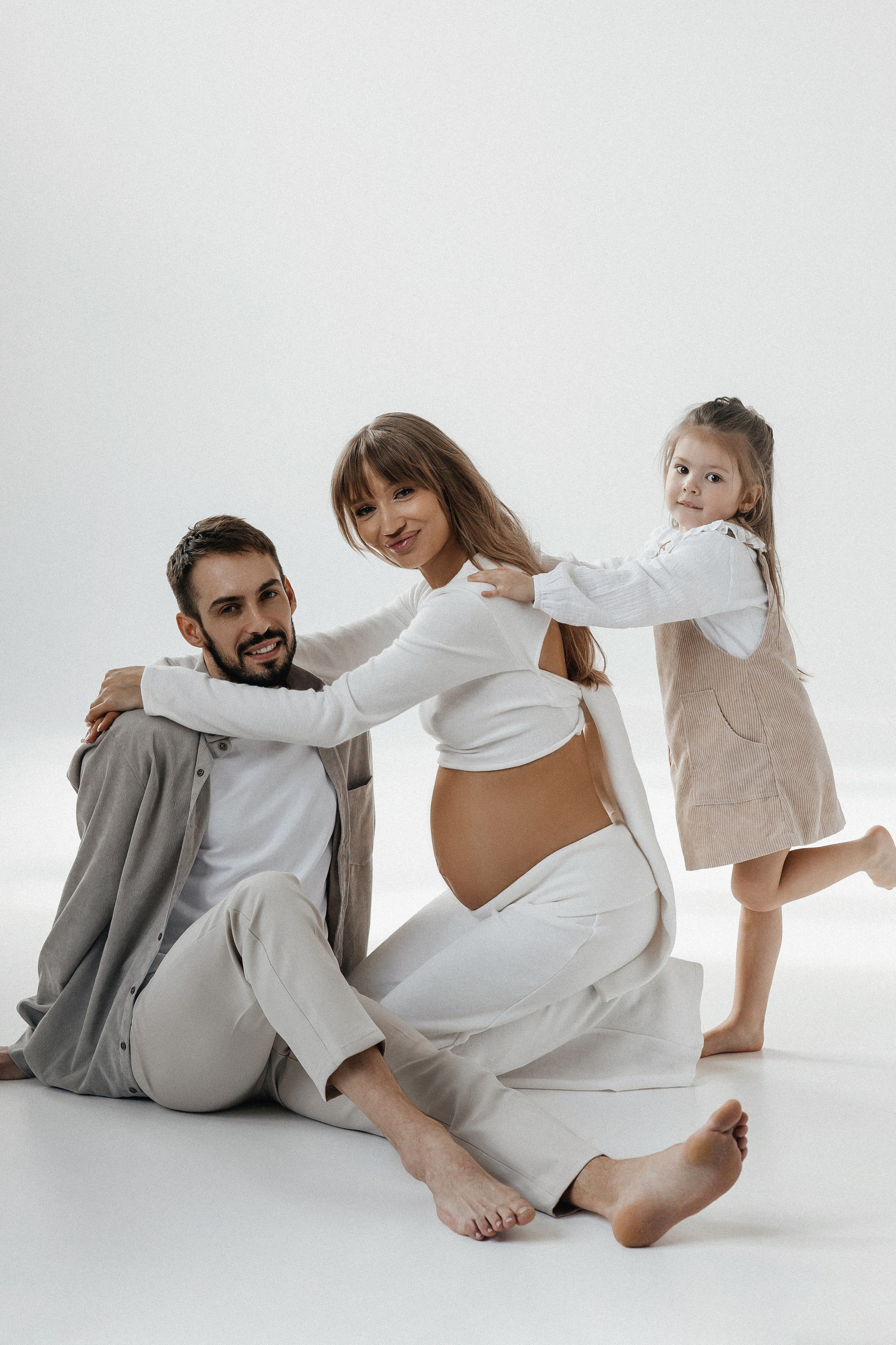 Анастасия с семьей