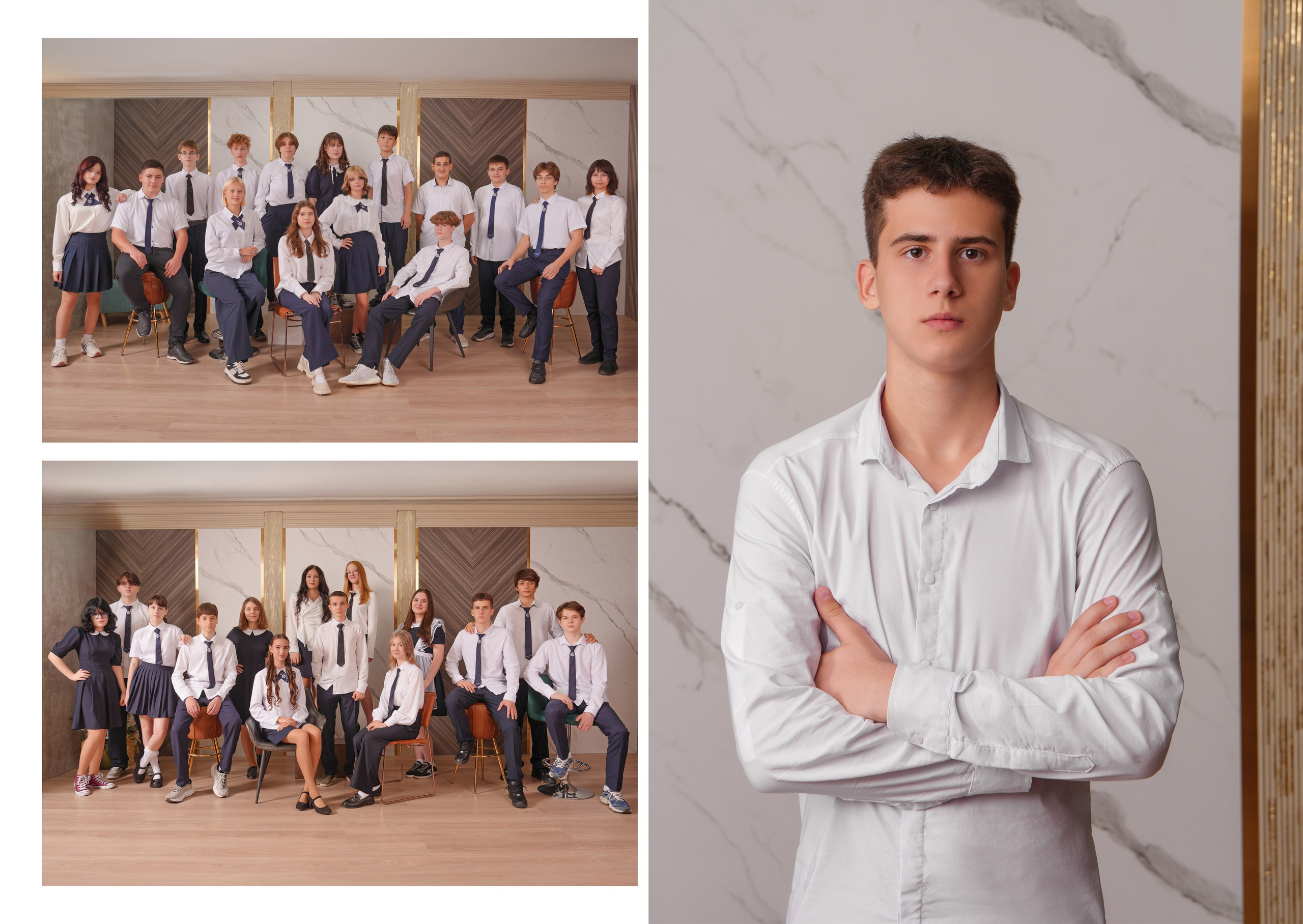 ШКОЛА 6-9Б. Красивый выпускной альбом в Краснодаре