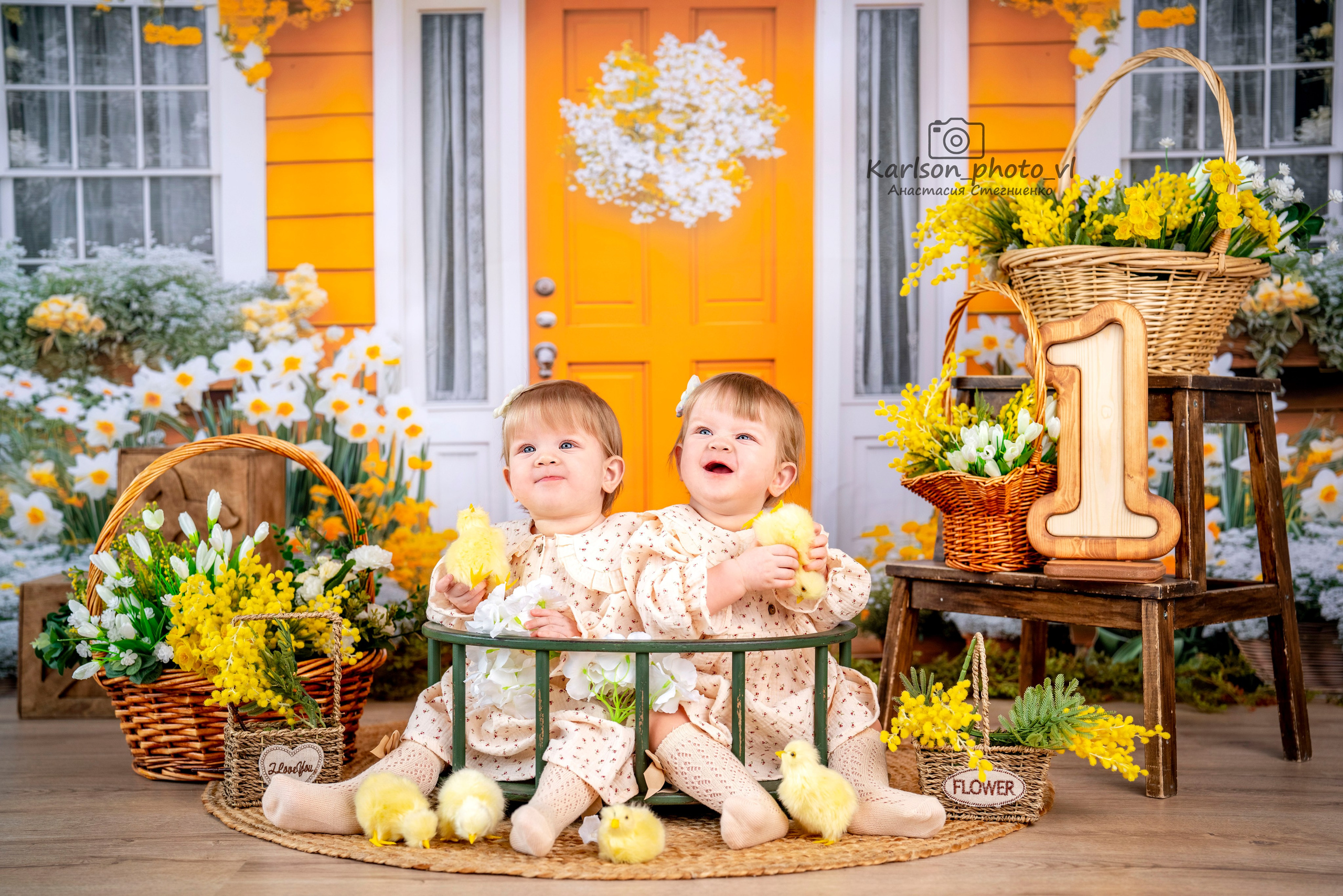 Алиса и Василиса. Детский и семейный фотограф в Москве Анастасия Стегниенко