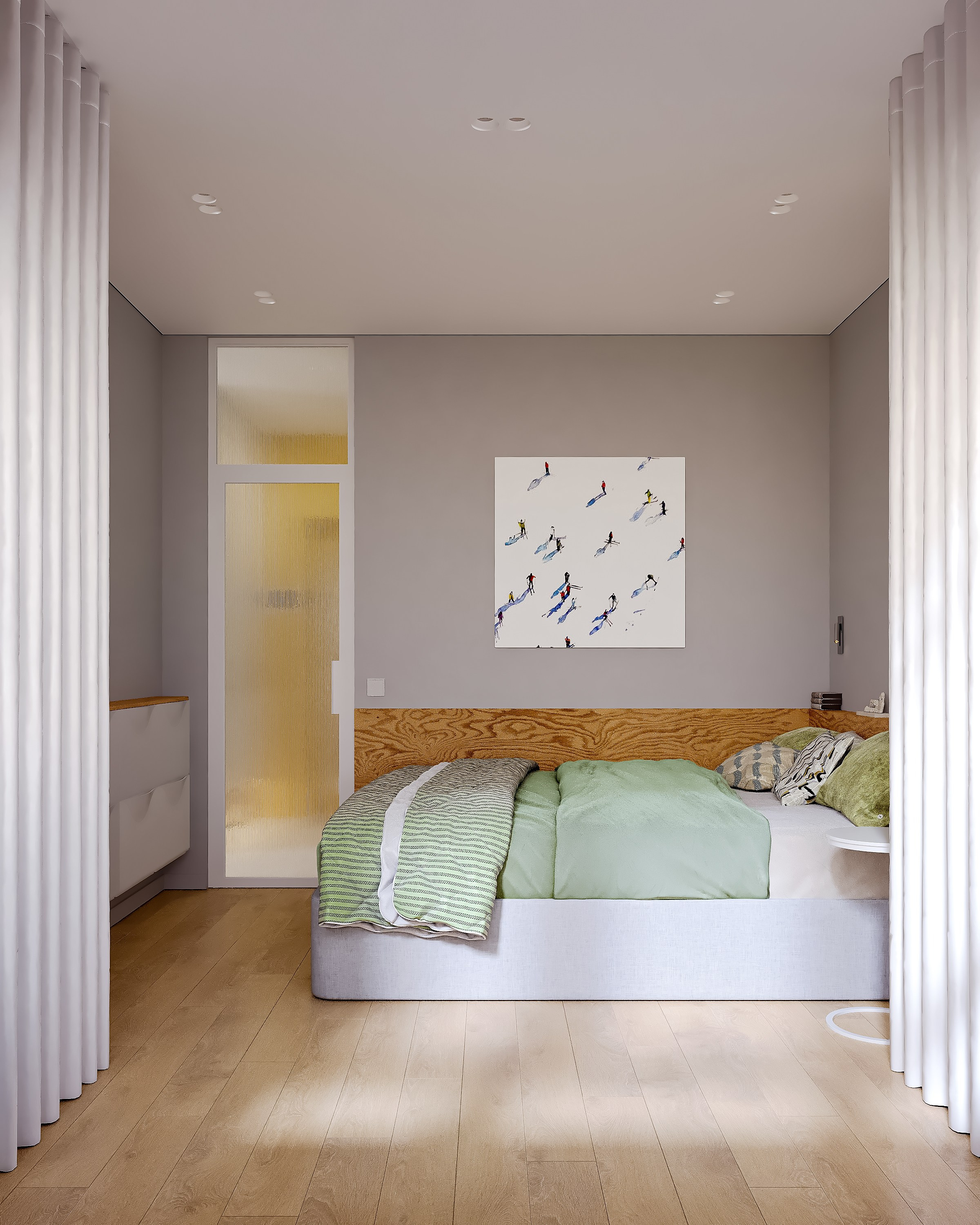 Квартира 37 м². 3Д-Визуализация Наталья Макогонова