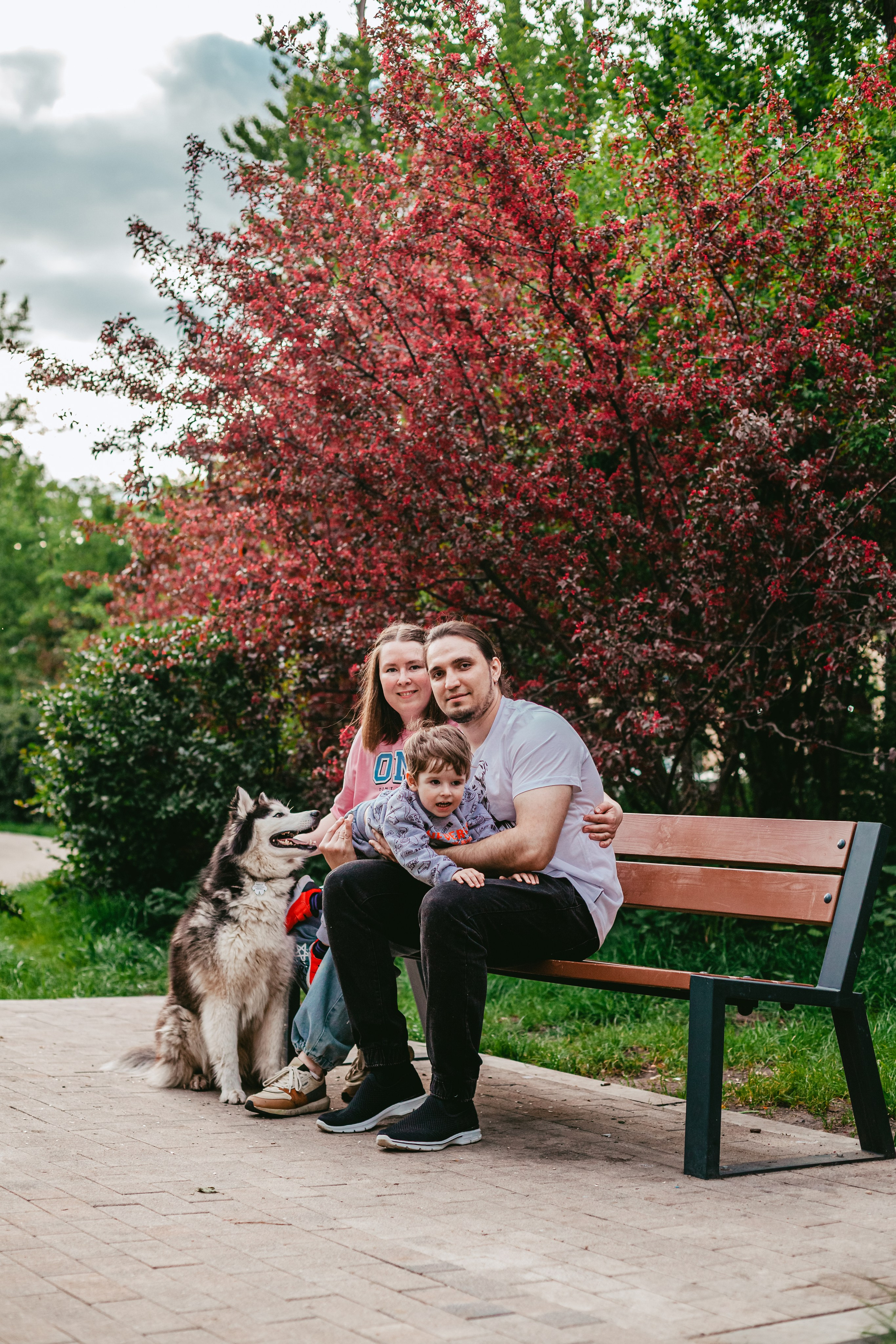 Семейная экспресс фотосессия в рамках фотодня. Фотограф-анималист Татьяна Степанова