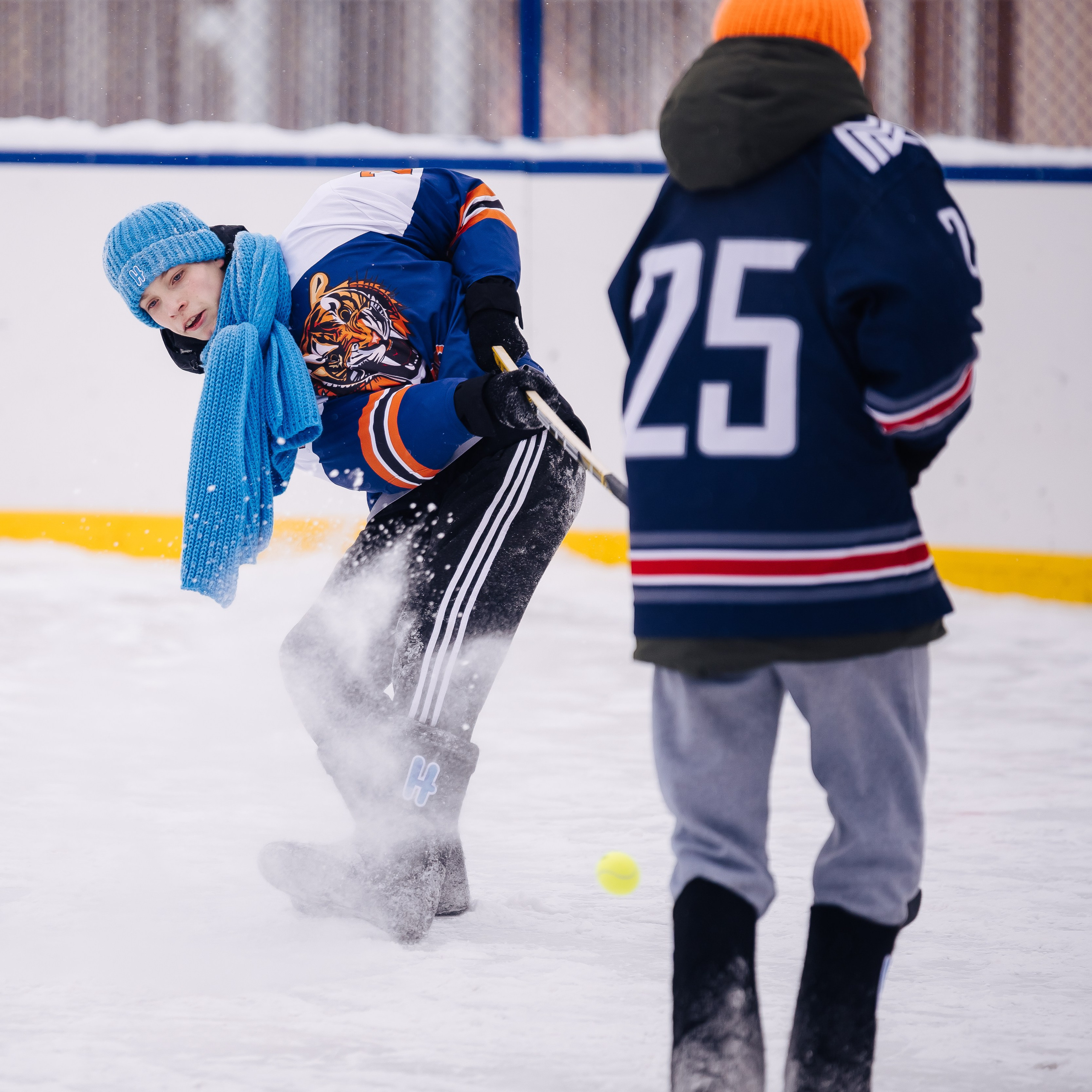 Хоккей на валенках // 22.02.25. Денис Прохоров Фотограф в г. Магнитогорск