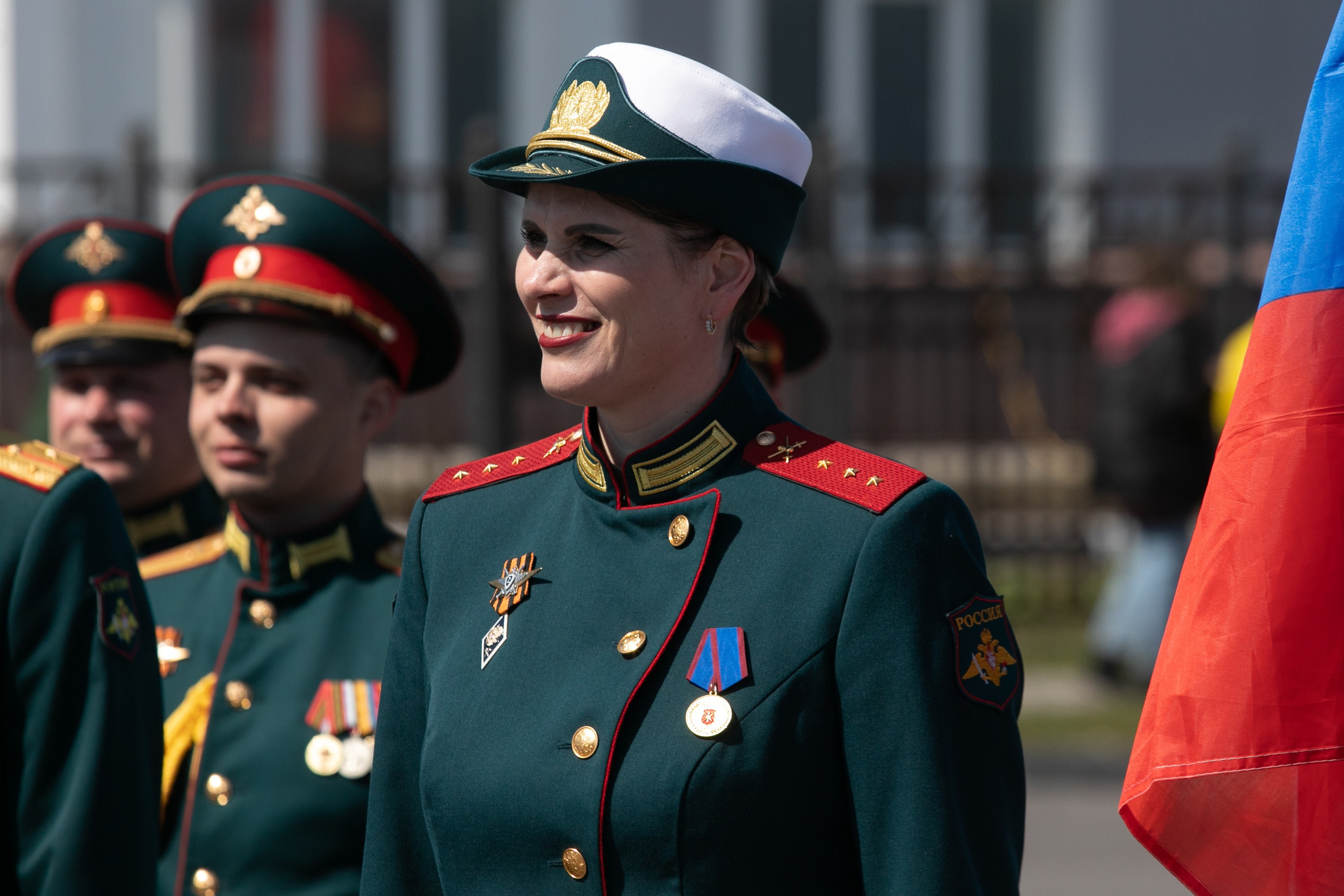 Парад Победы о. Итуруп. Фотограф Анна Сорокина