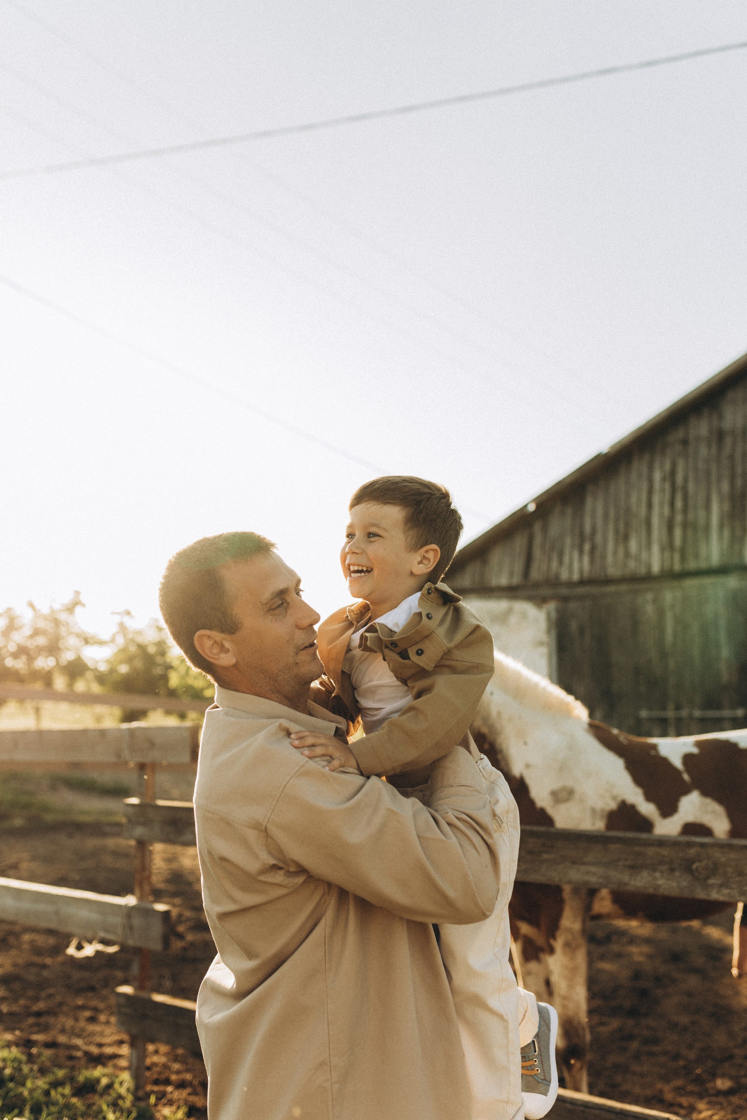 Закат на ферме. Семейный фотограф в Новороссийске и Анапе Александра Яковлева