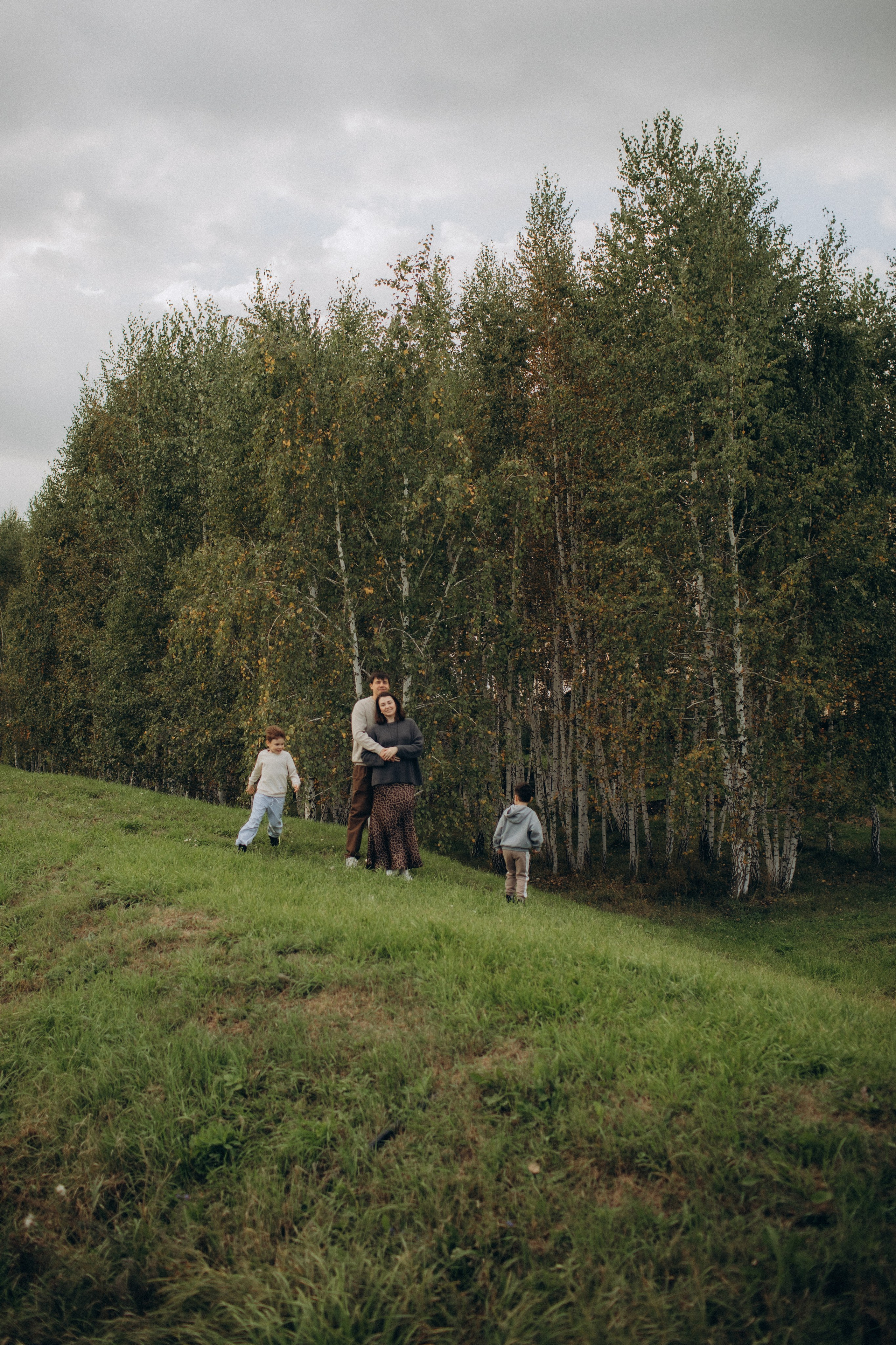 Сентябрьским вечером. Семейный фотограф в Челябинске Ксения Зубкова