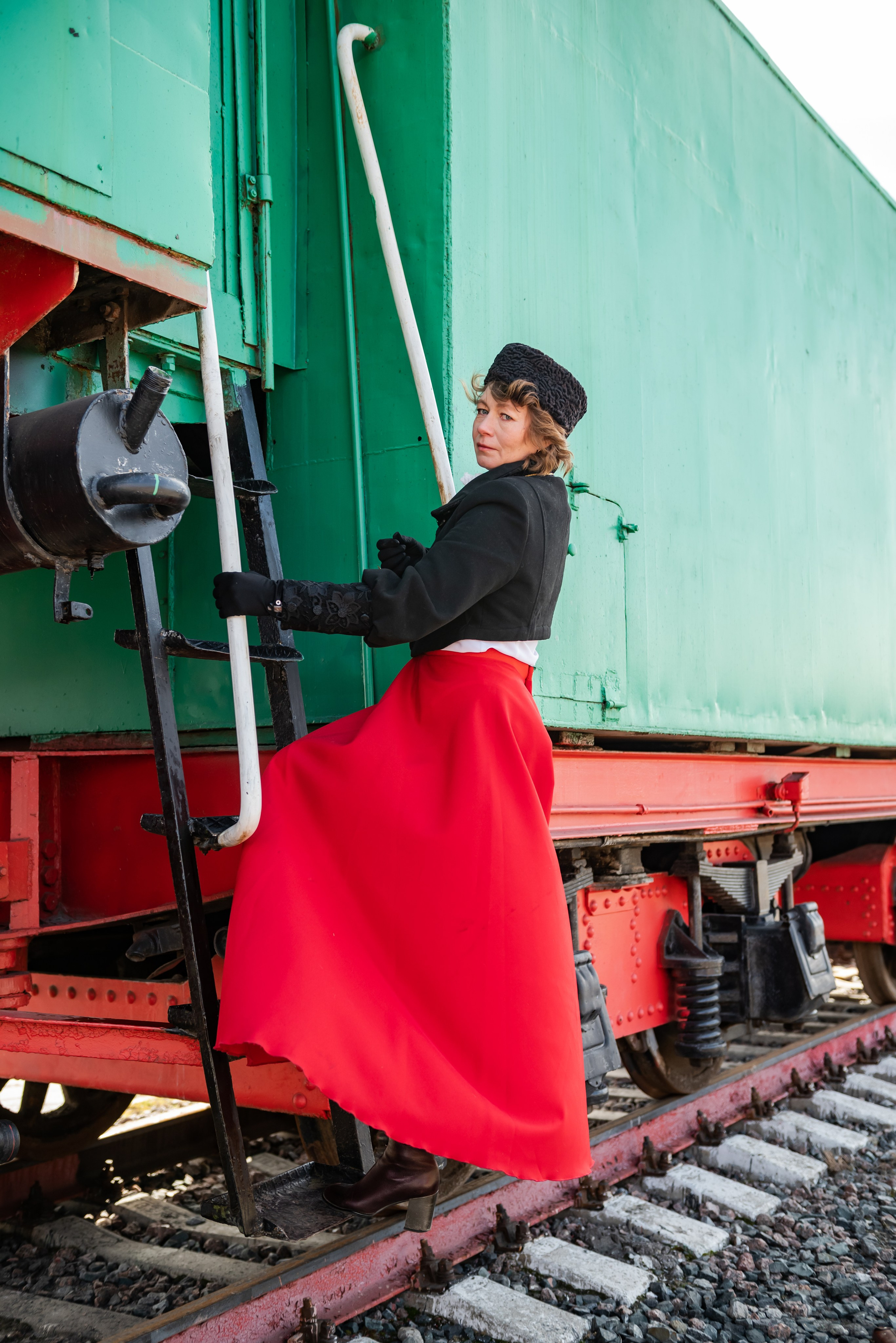 Наталья и Ретропоезд. Свадебный и семейный фотограф в Дзержинске Екатерина Шулакова