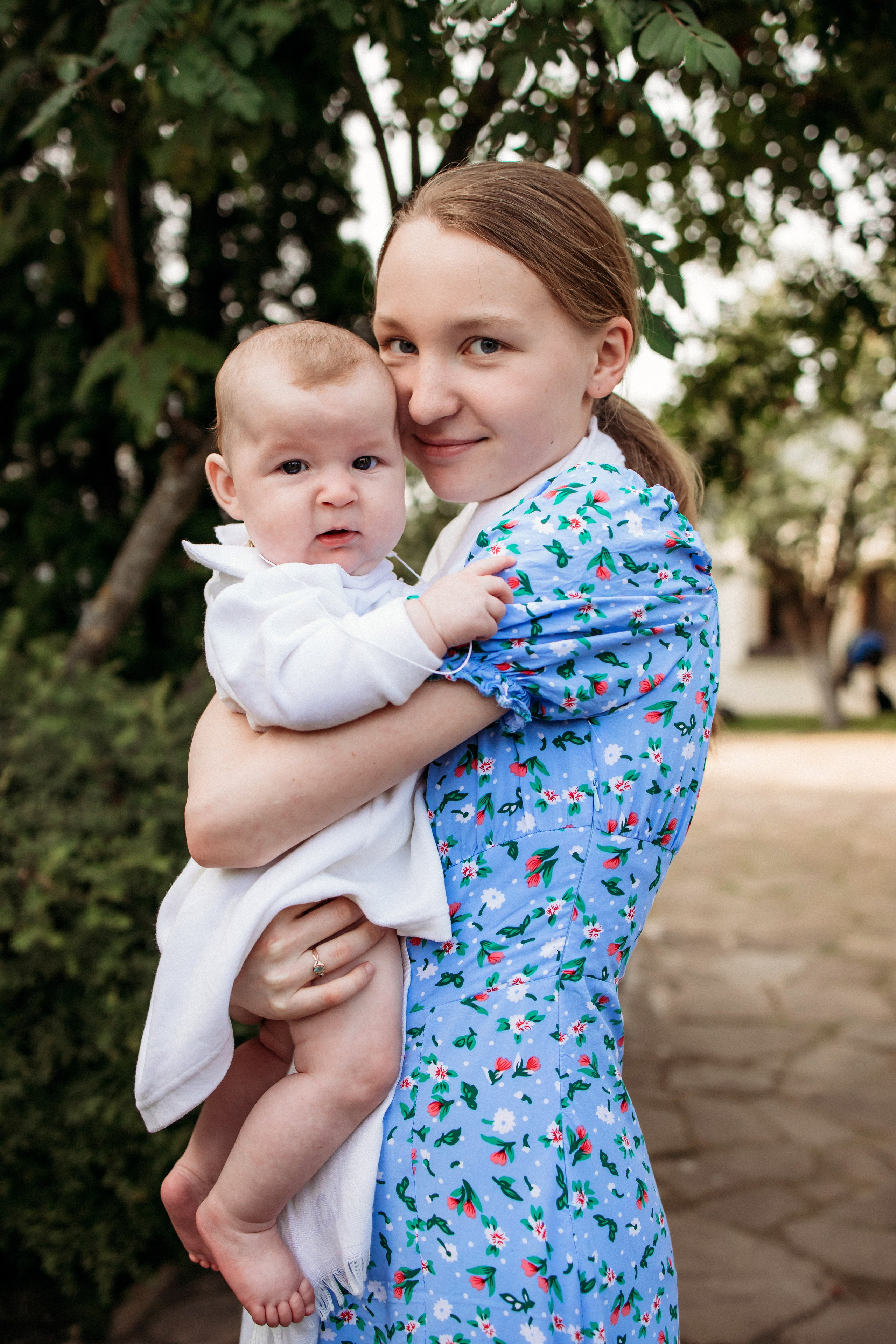 Крещение Вали. Семейный фотограф и видеограф Попова Юлия