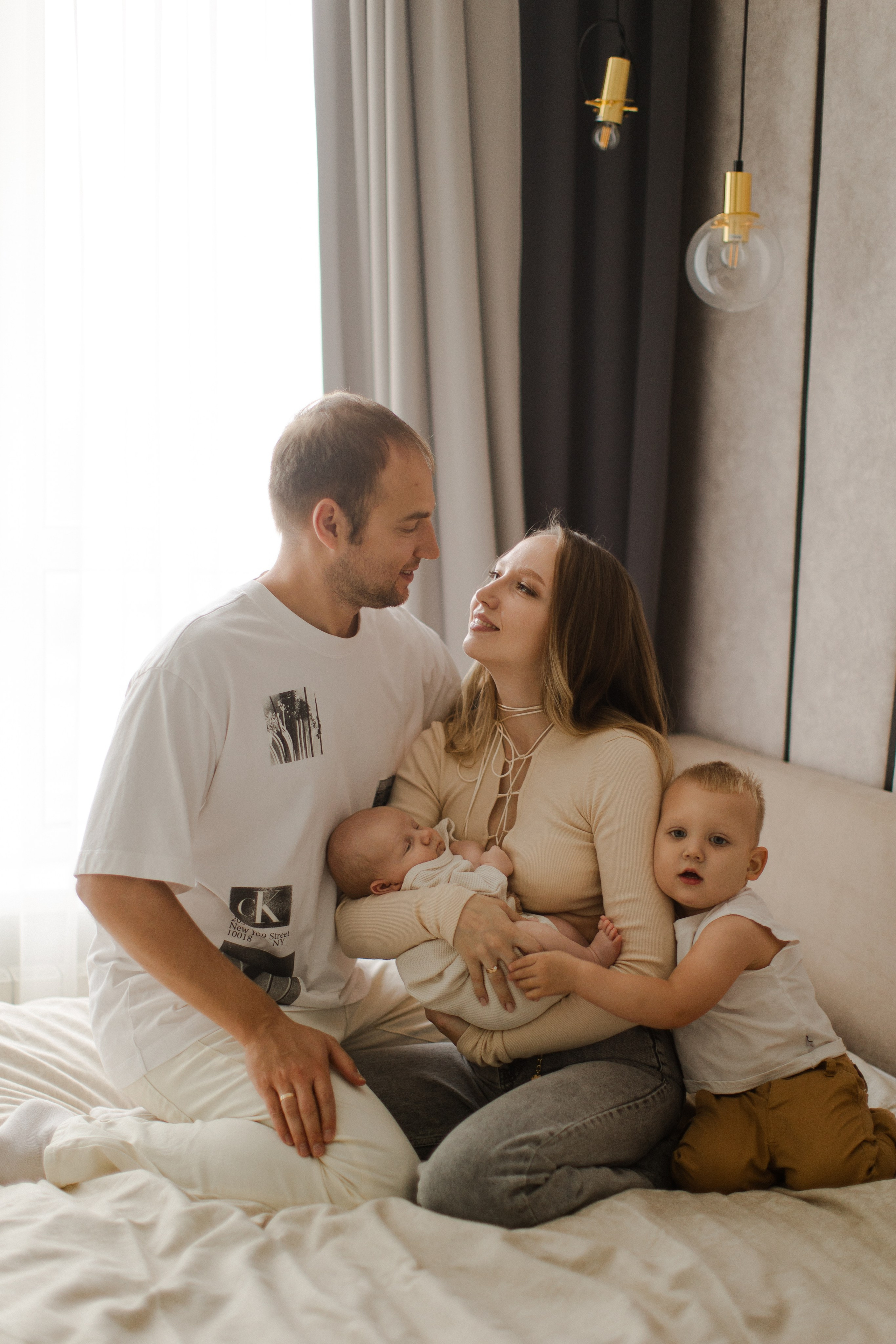 Володя Диана и дети. Семейный и детский фотограф в Москве Кузьмина Мария