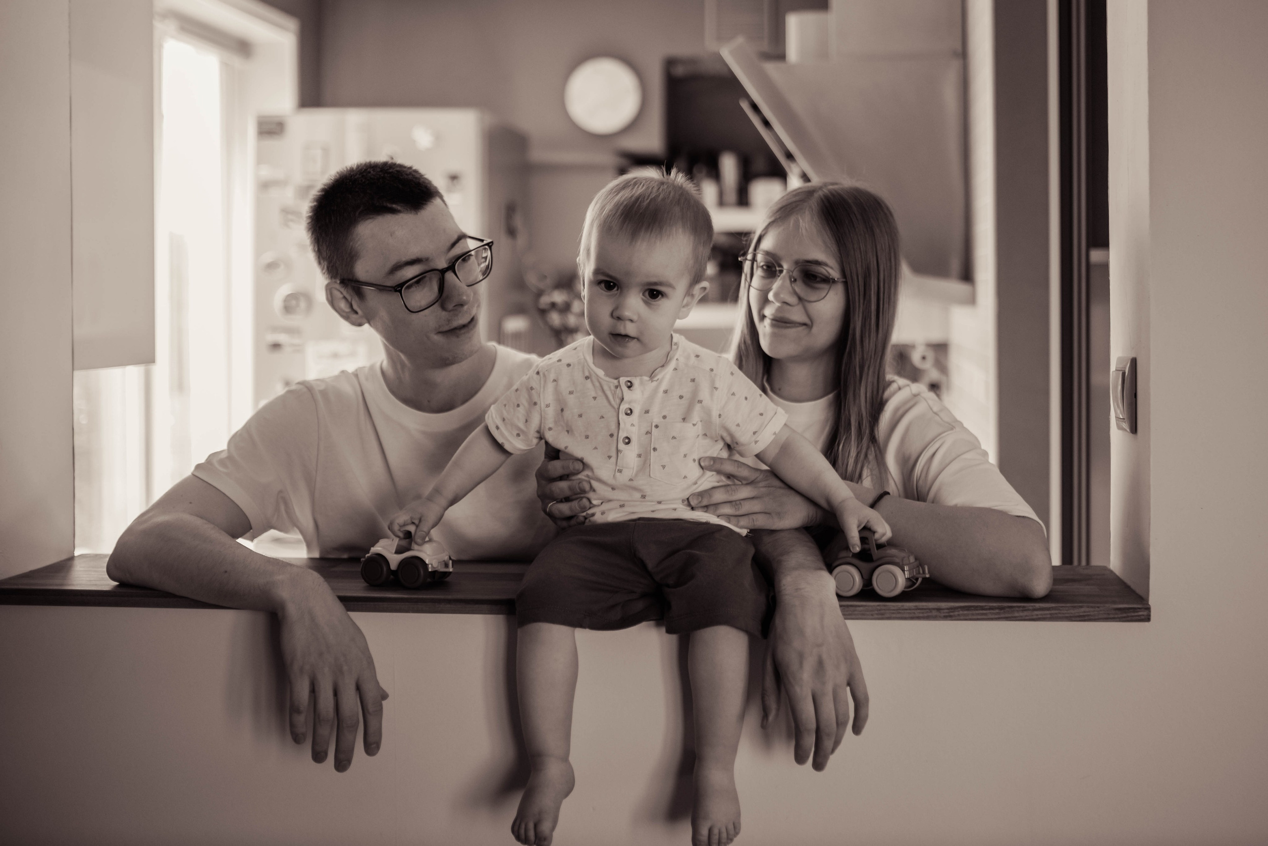 Илья, Марина и Дмитрий. Семейный фотограф Алина Демидова. Королев