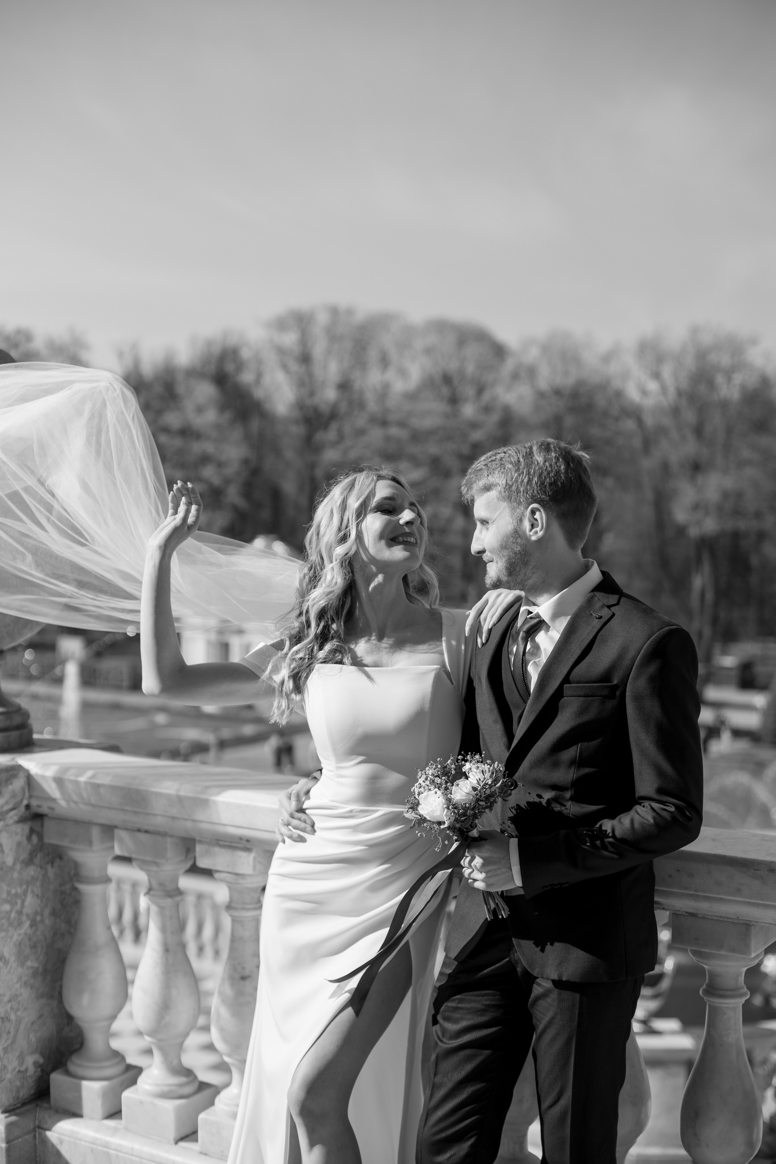 Петергоф / ЗАГС + прогулка. Свадебный и семейный фотограф в Москве Диана Левченко