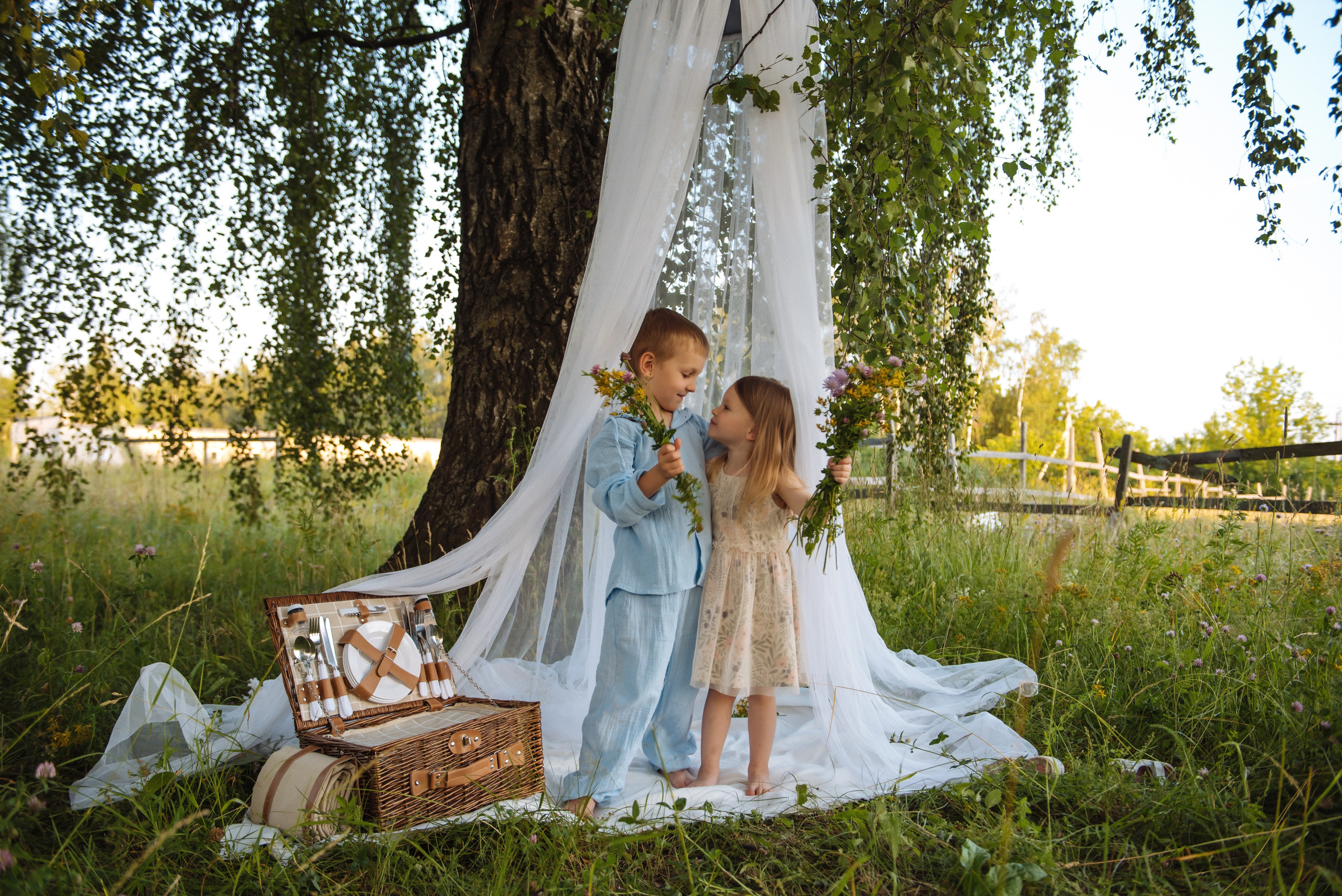 Летний вечер большой семьей. Свадебный, портретный, фотограф беременности в Нижнем Новгороде Алина Зиновьева