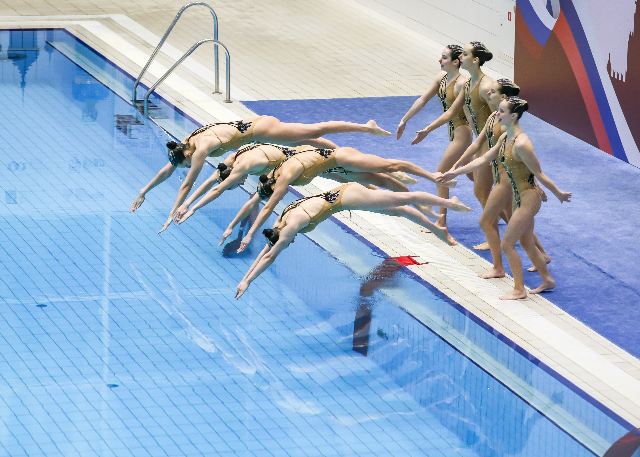 Первенство России по синхронному плаванию. Техническая программа. Группы. Репортажный фотограф в Москве