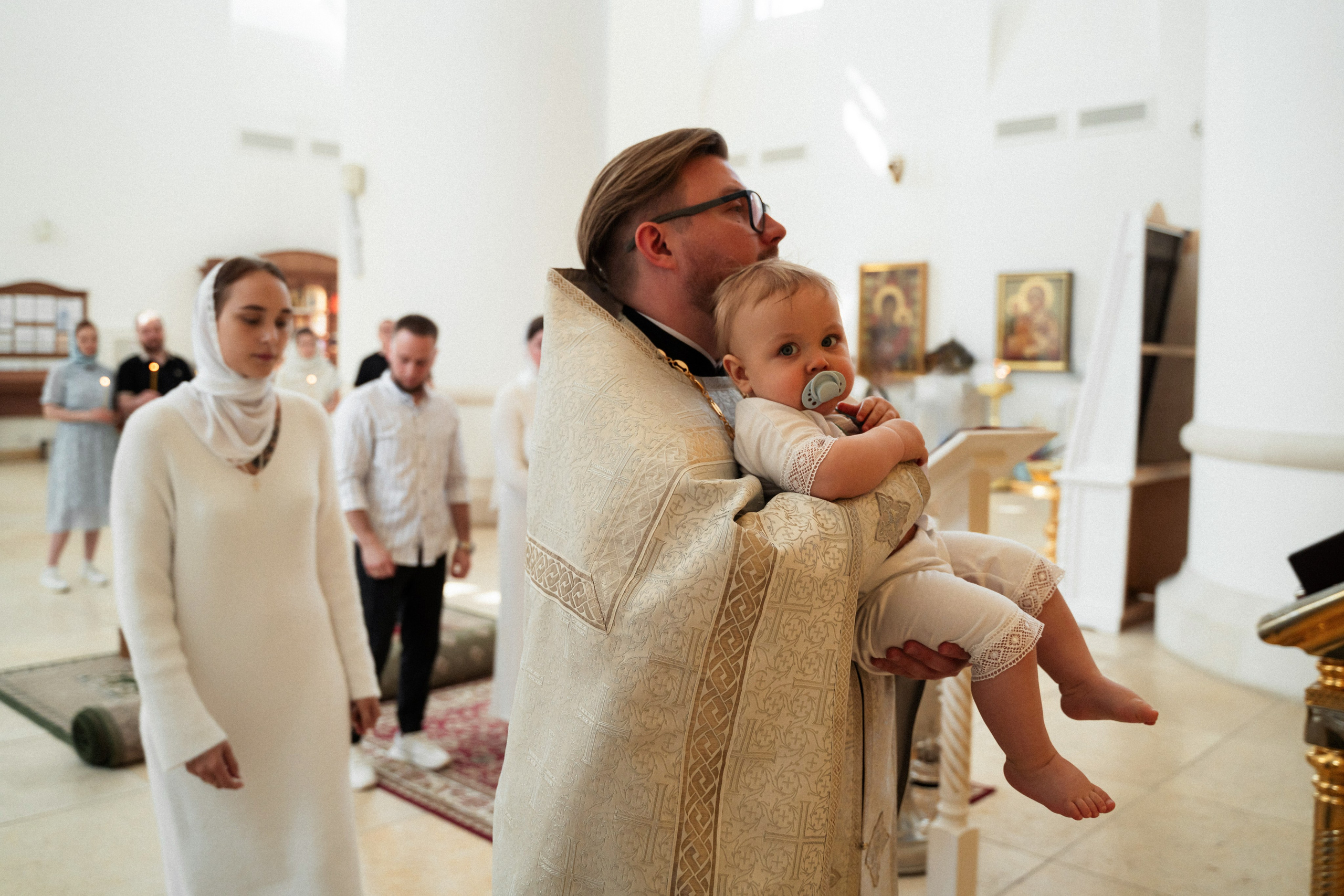Крещение Макара. Фотограф Алина Филимонова Тверь