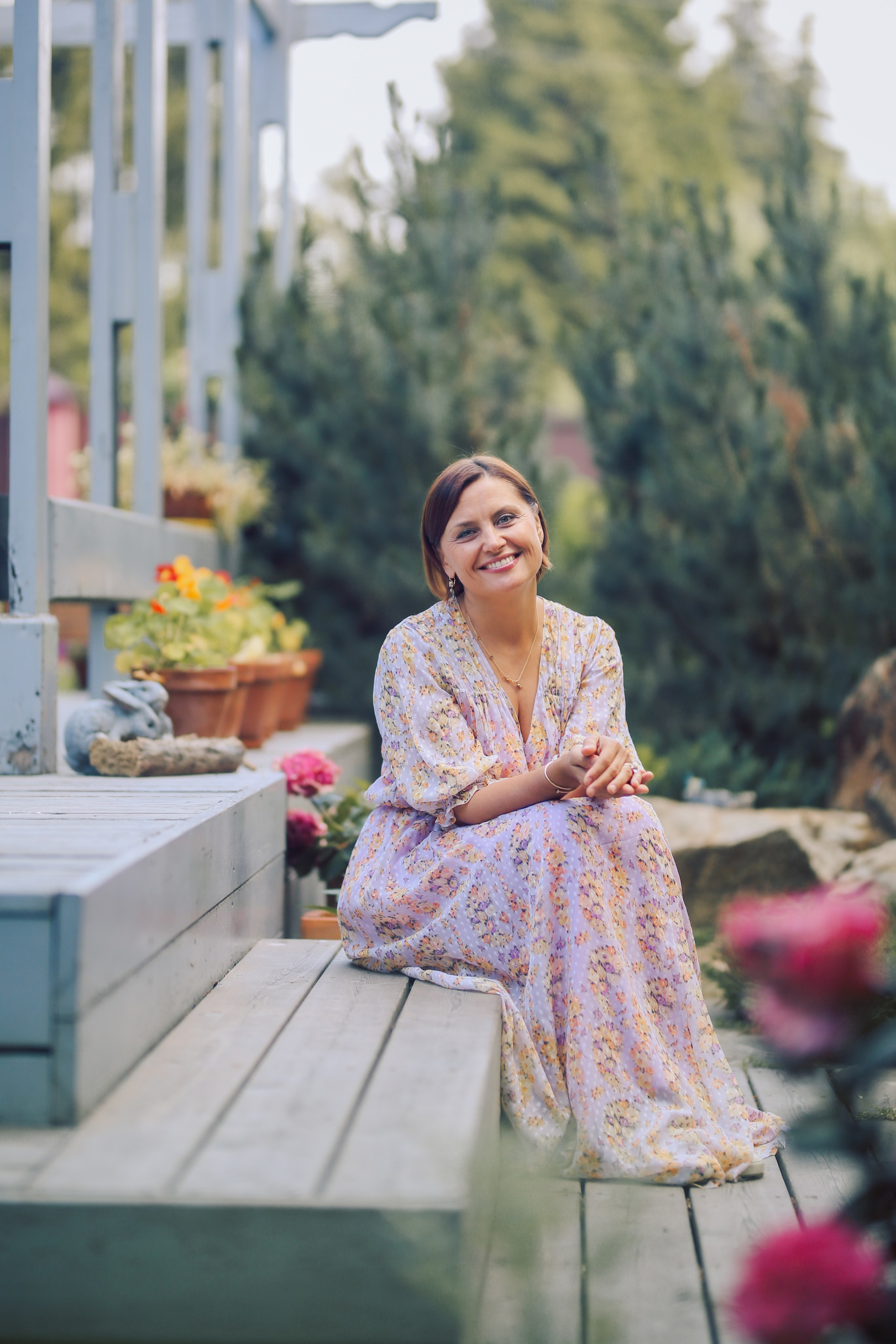 Юлия с семьей. Фотограф Анастасия Залевская