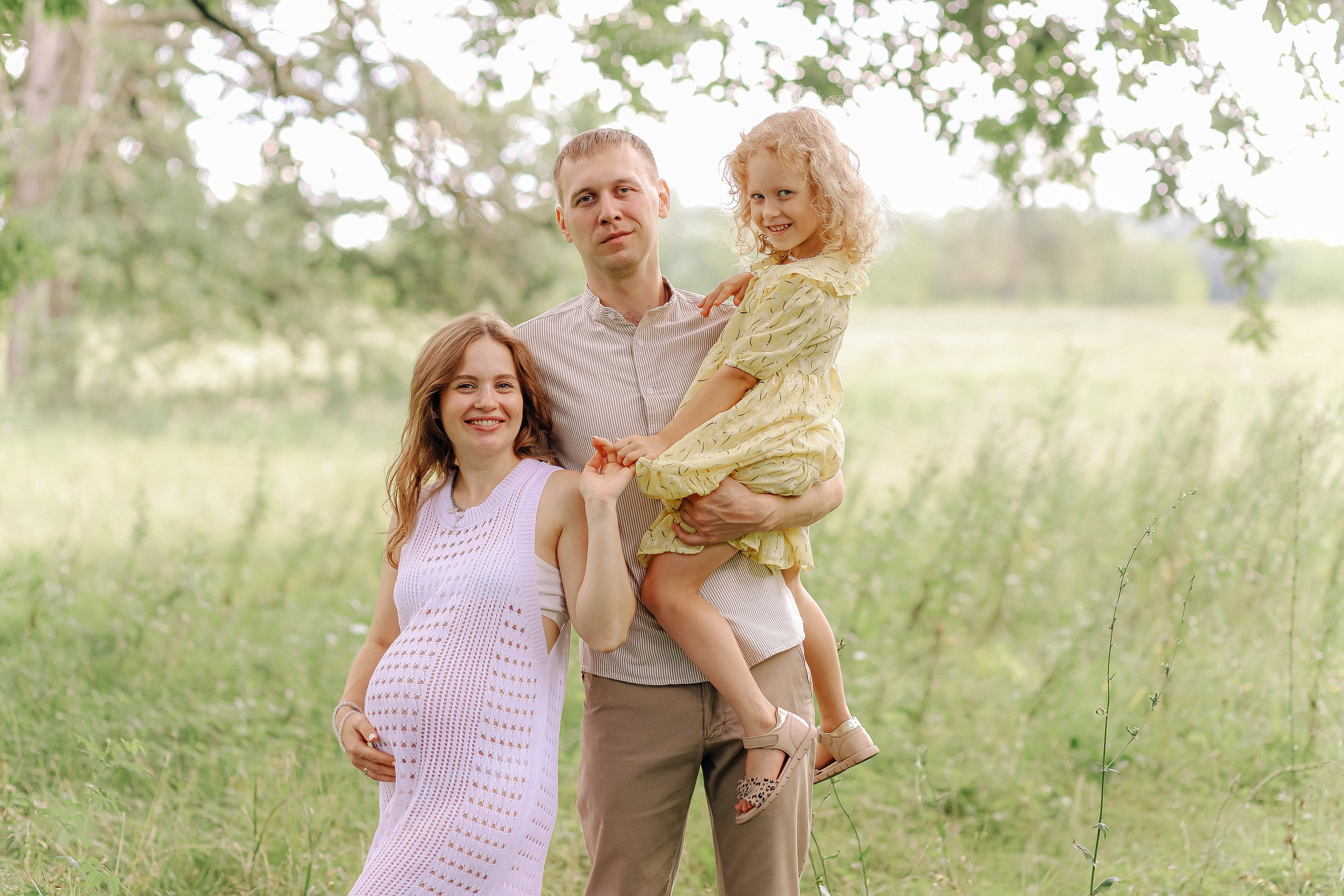 Кристина, Андрей и Вика. Семейный фотограф Юлия Тиева