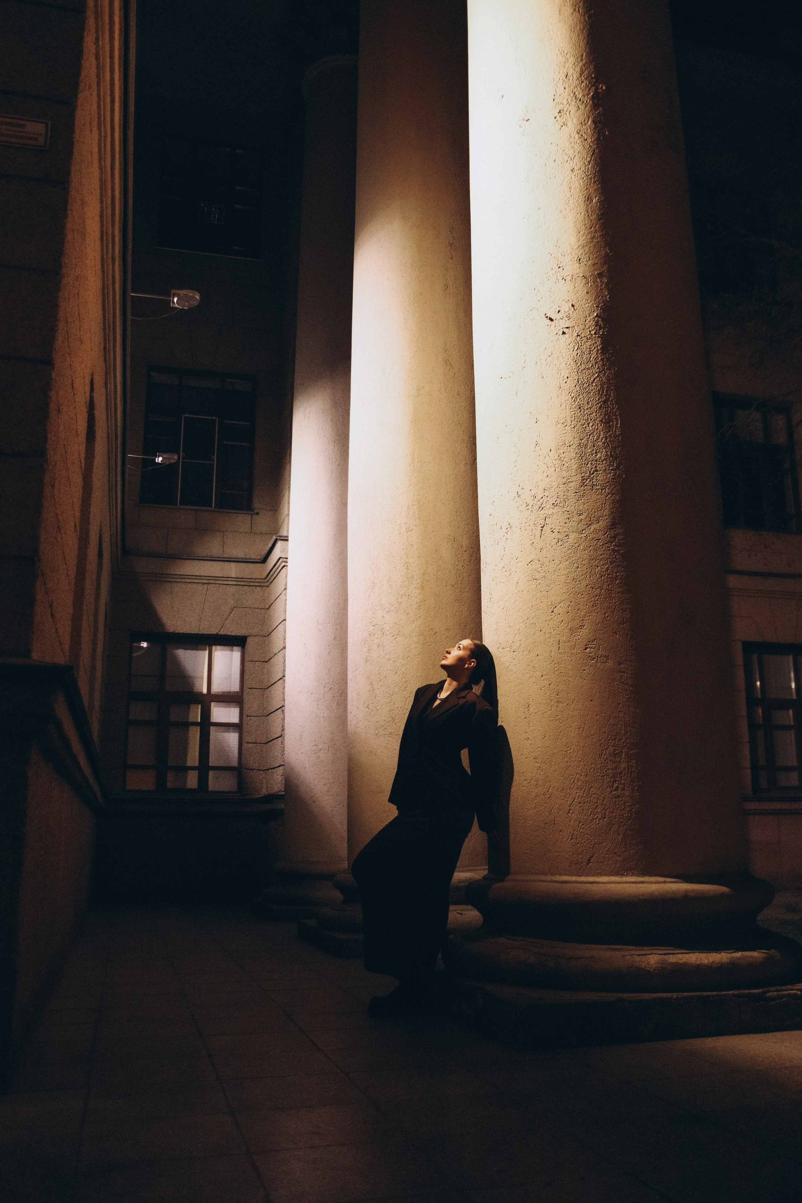 Ночная прогулки. Индивидуальный фотограф Новосибирск Настя