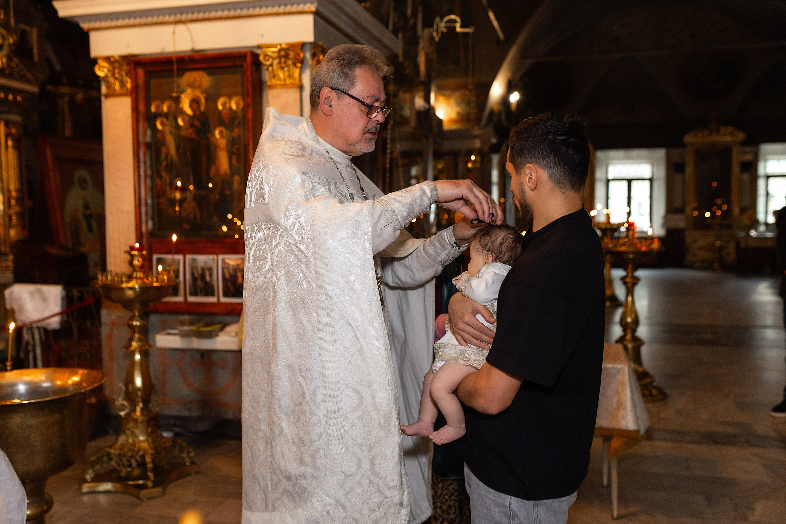 Таинство крещения Лилии. Фотограф в Железнодорожном и Балашихе