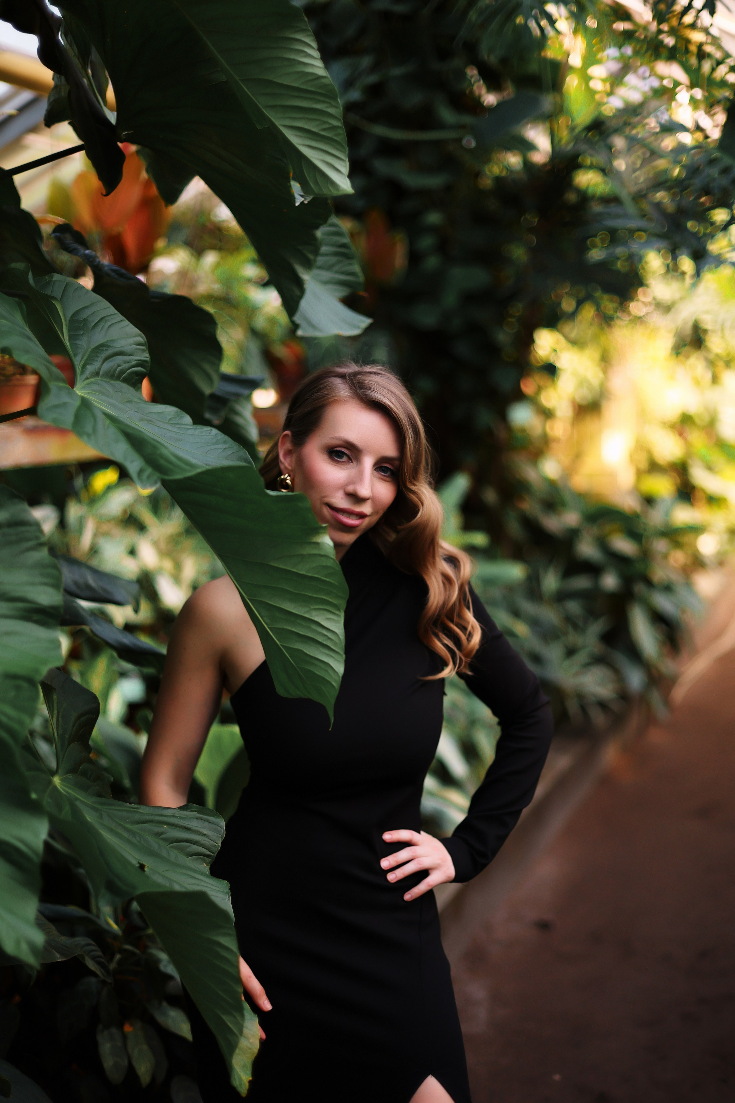 Тропическая фотосессия в Ботаническом саду. Свадебный и love story фотограф в Санкт-Петербурге (Спб) Natali Iva