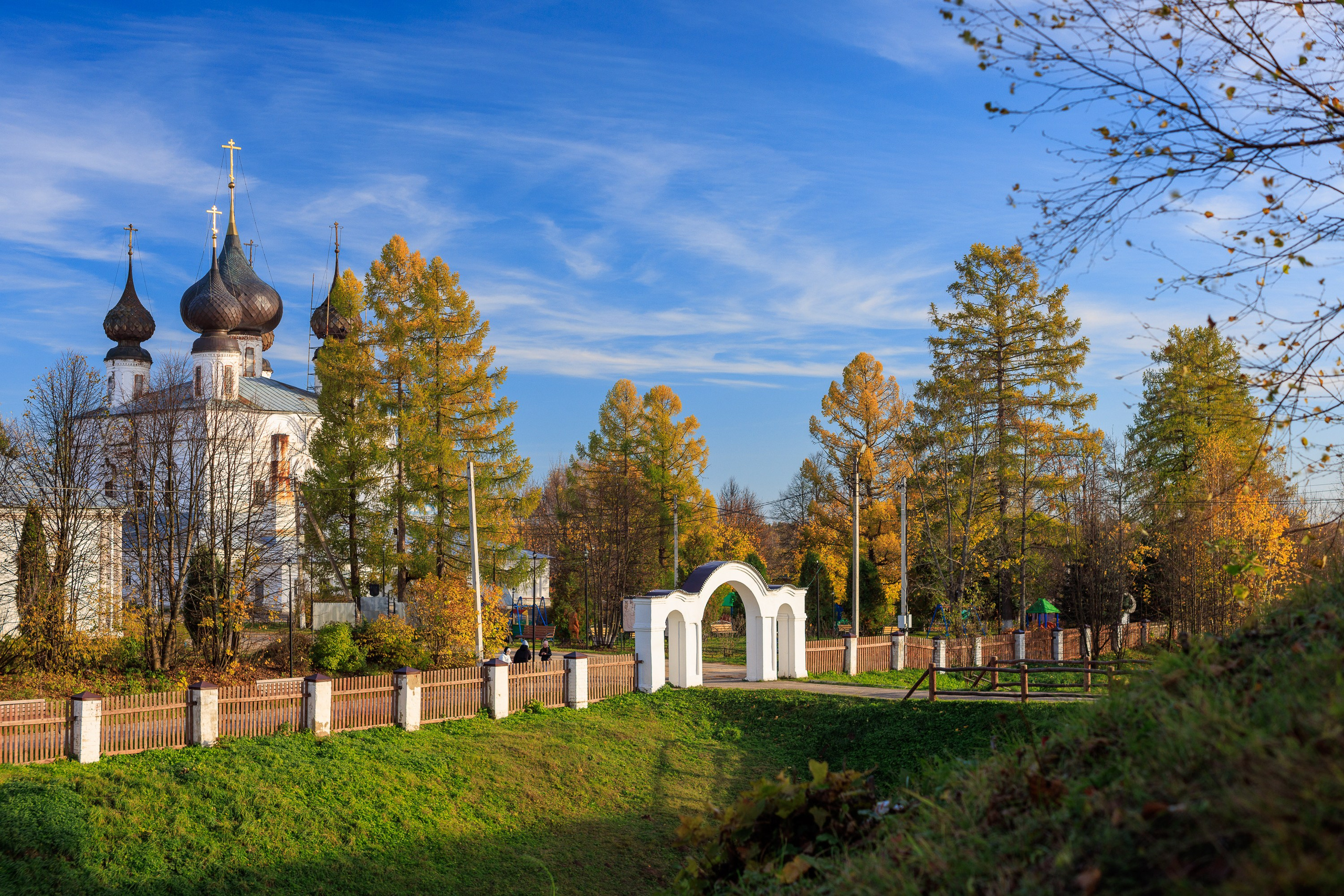 Деревенский пейзаж. Владимир Петухов — фотограф в г. Кинешма. Оператор FPV