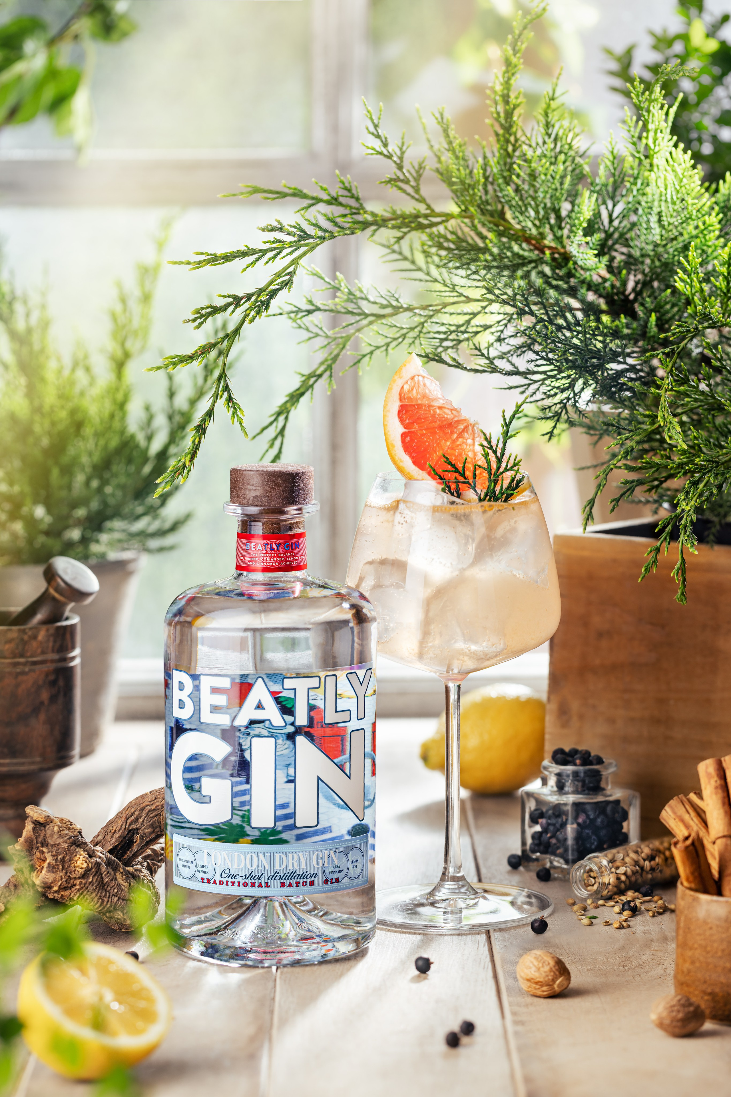 Beatly Gin. Foodie Stories (гастрономические истории) рекламная фуд-фотосъёмка, Москва