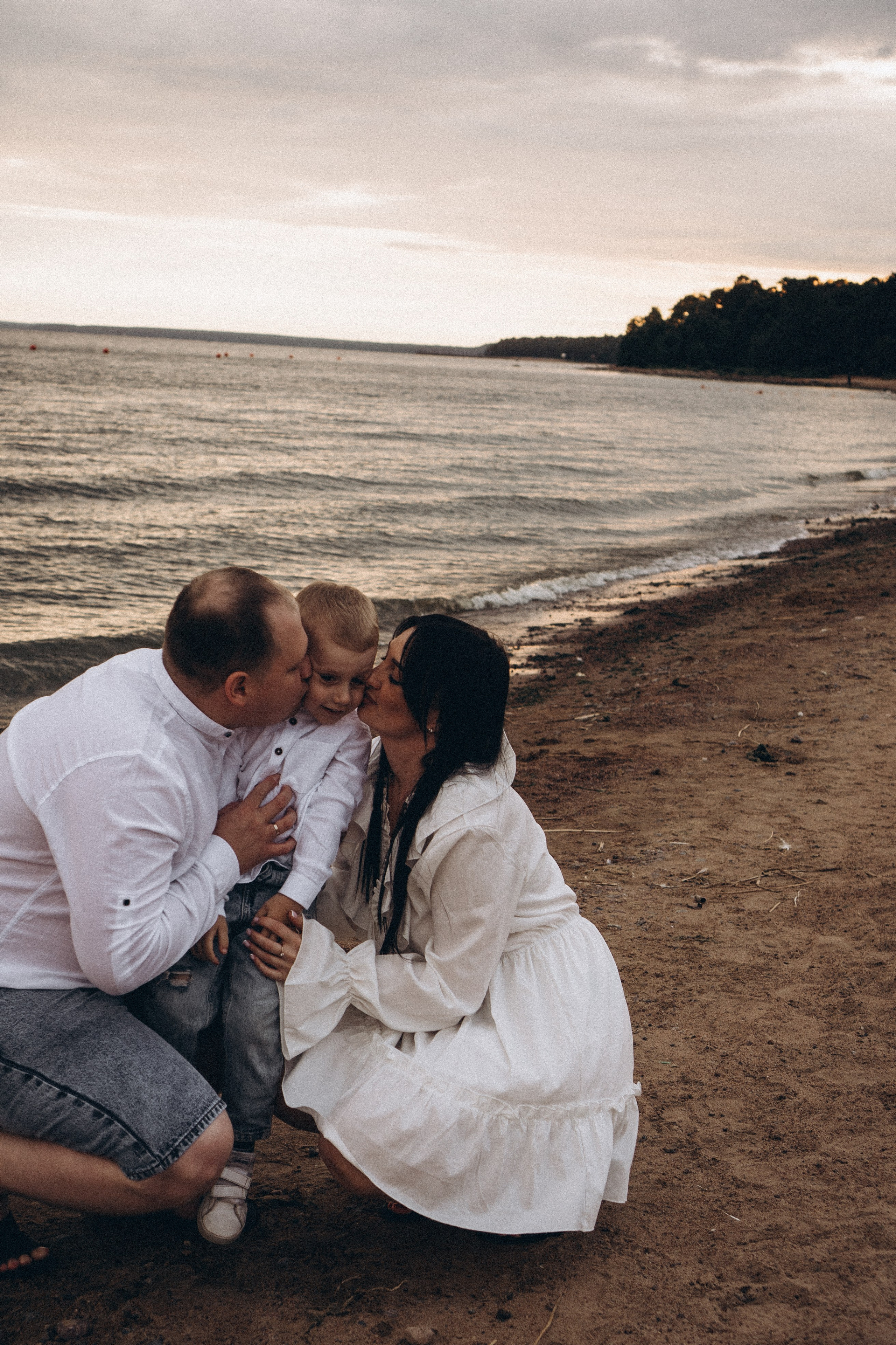 Семейная история на берегу залива. Профессиональный фотограф, Санкт-Петербург — Виктория Богомолова