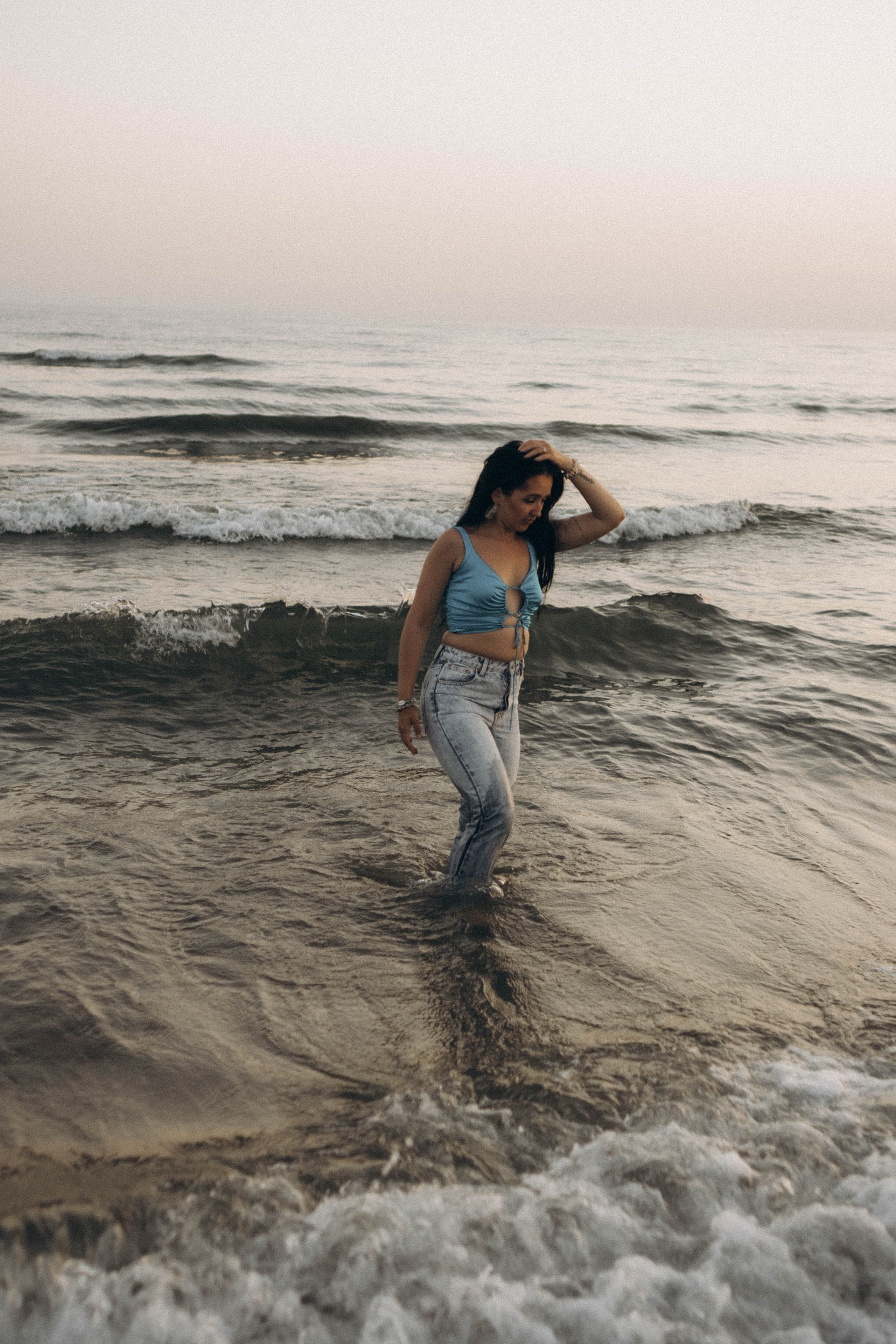 Июльский вечер на берегу черного моря. Профессиональный фотограф, Санкт-Петербург — Виктория Богомолова