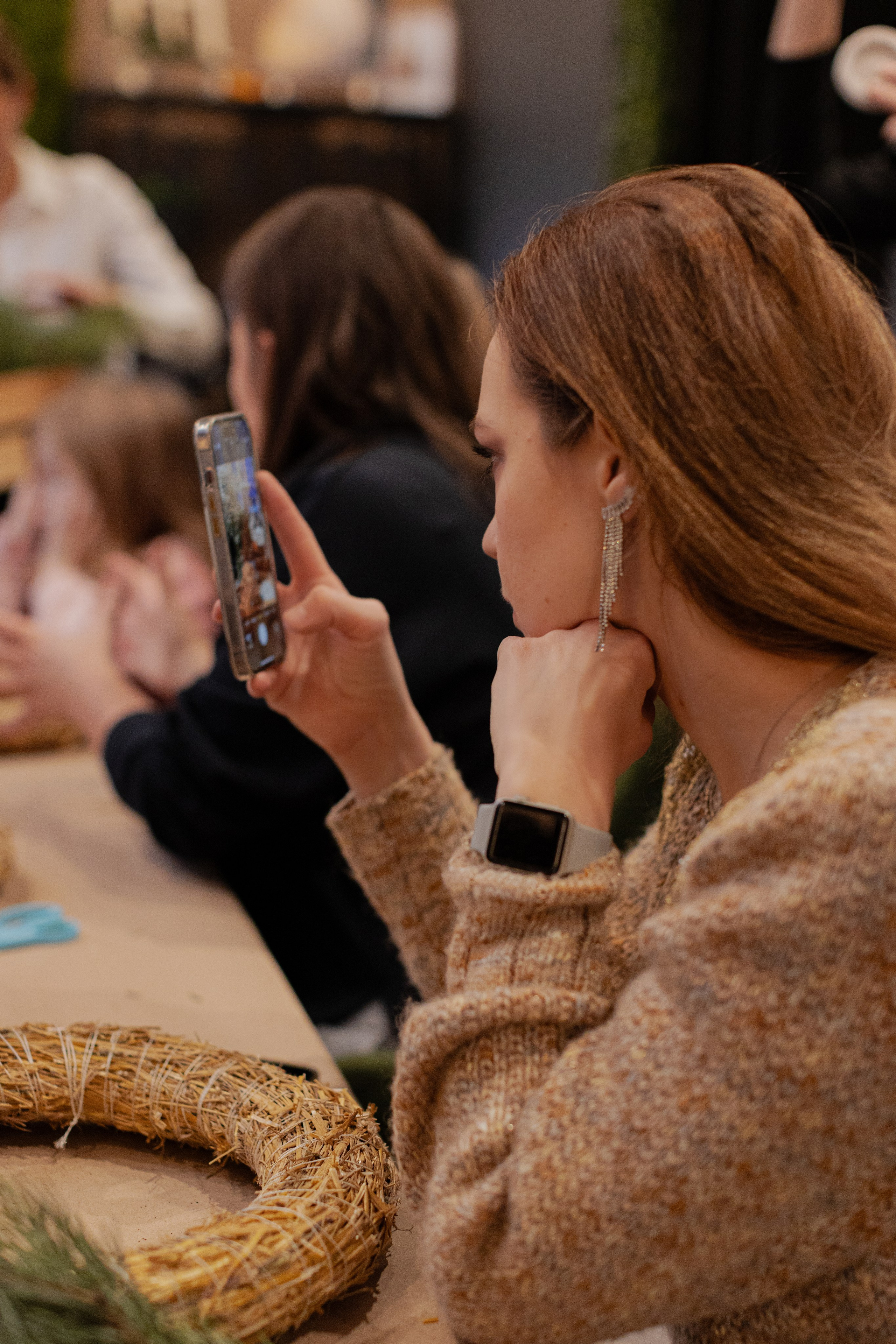 Мк Новогодний Венок. Анастасия Ракчеева Художник