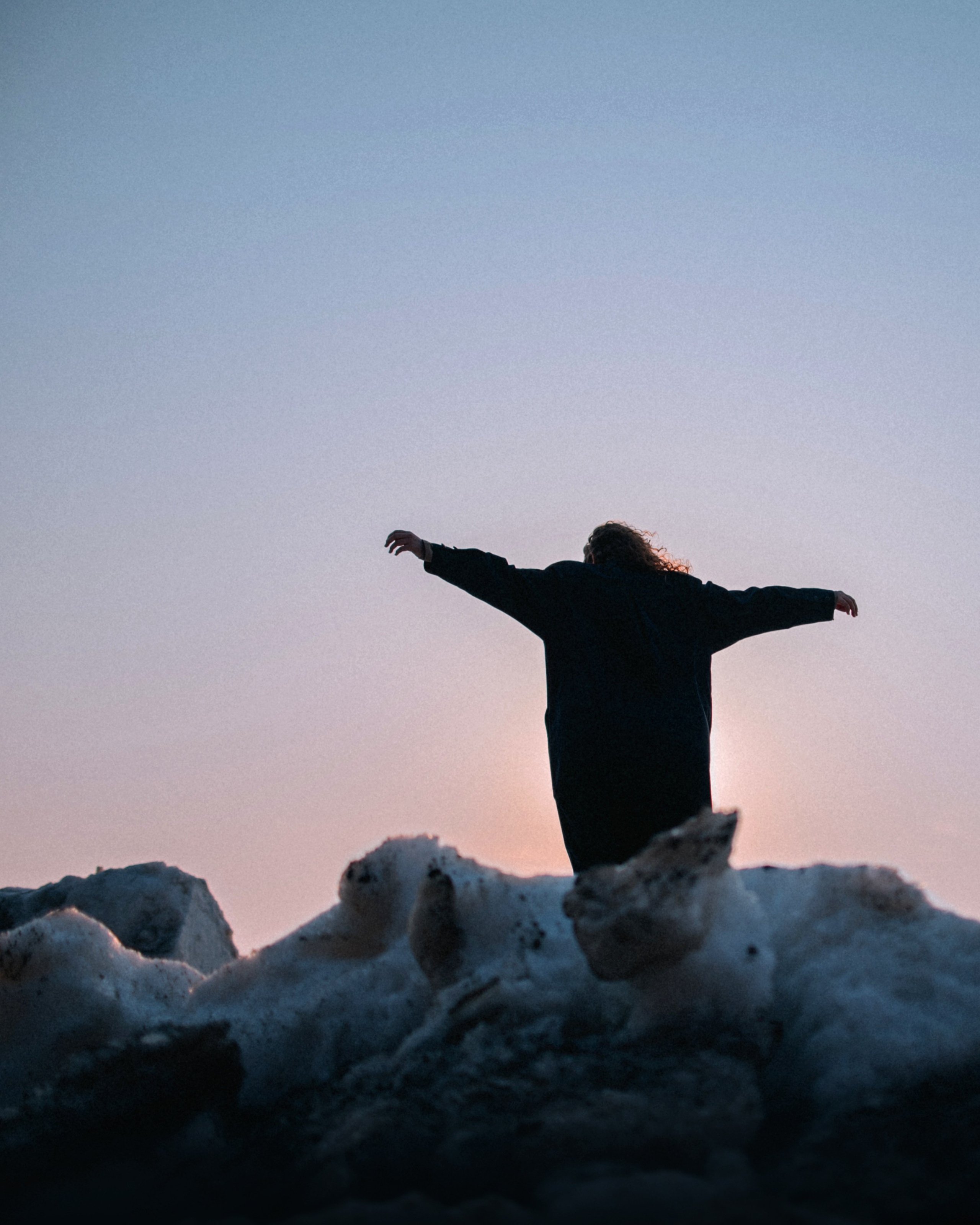 Прогулка: Ира и Гром весной. Портфолио