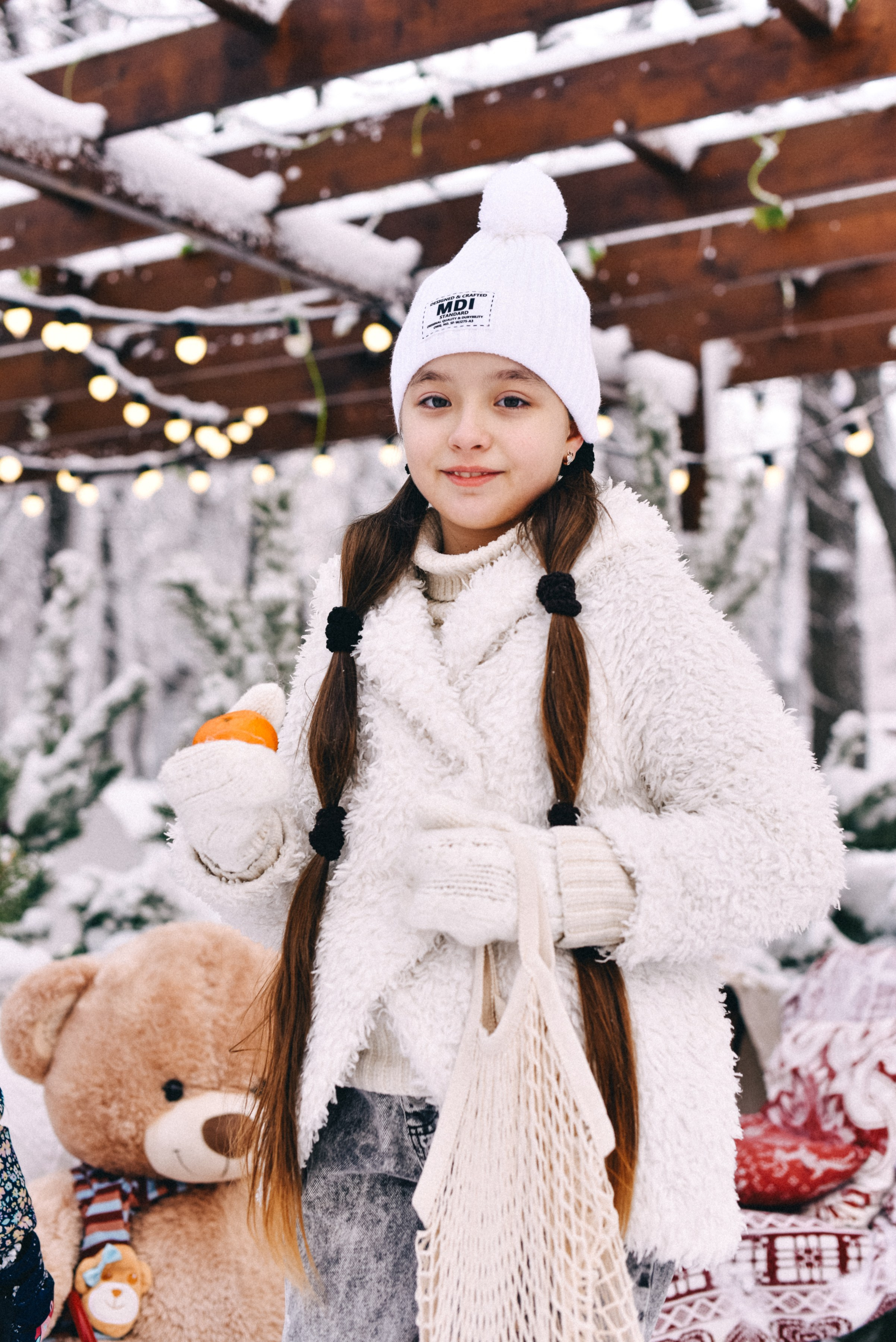 Девочки зима