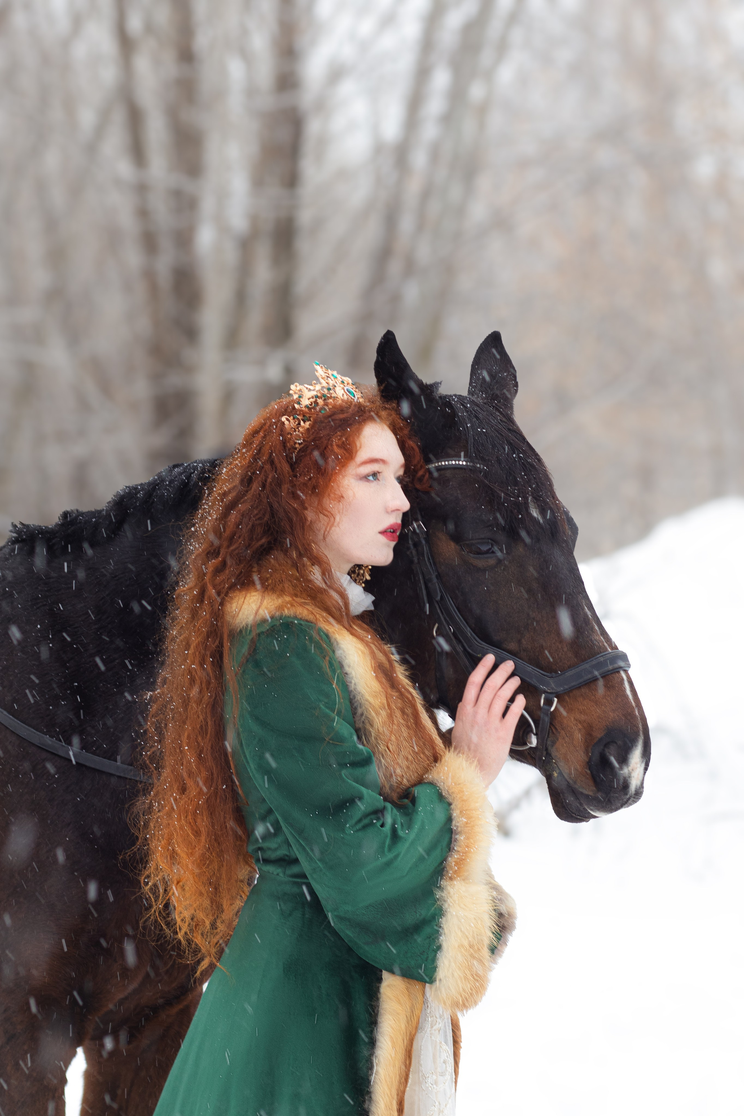 Фотосессия с лошадью в Новосибирске