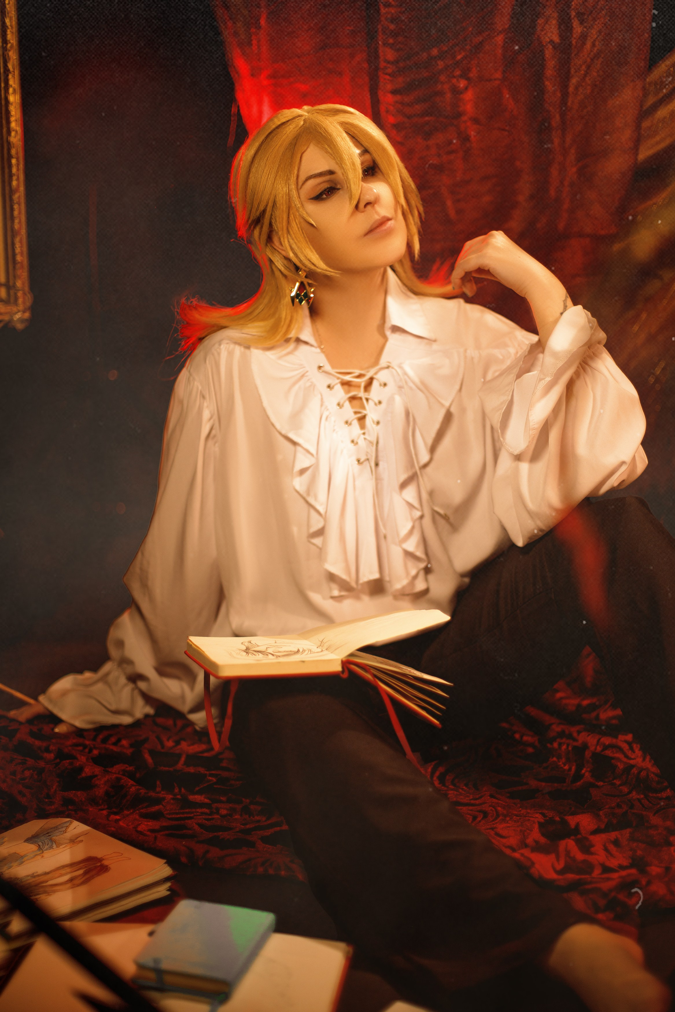 GENSHIN IMPACT: Kaveh [Paint au]. Polaroud love