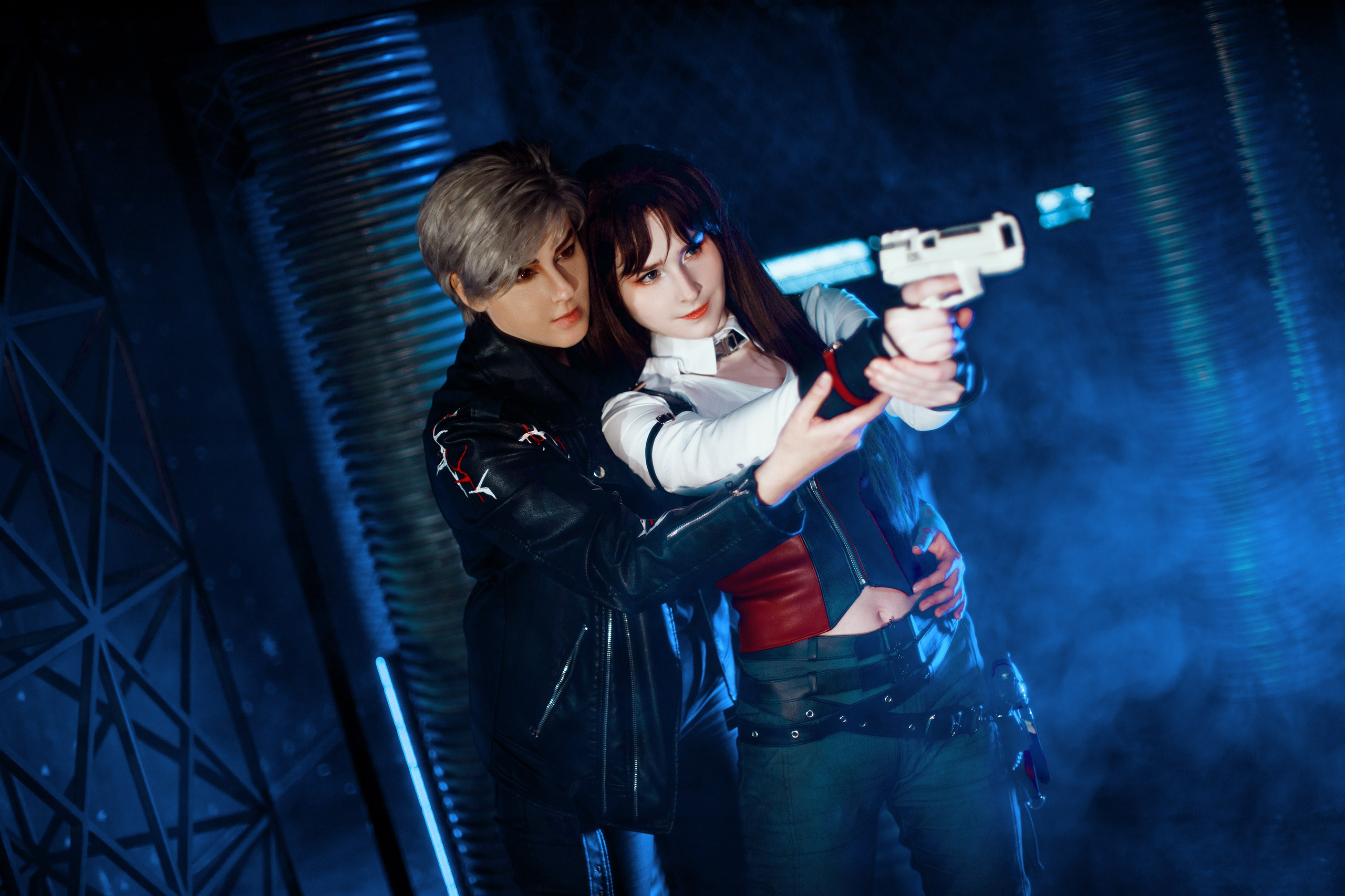 LOVE AND DEEPSPACE: MC & SYLUS. Polaroud love