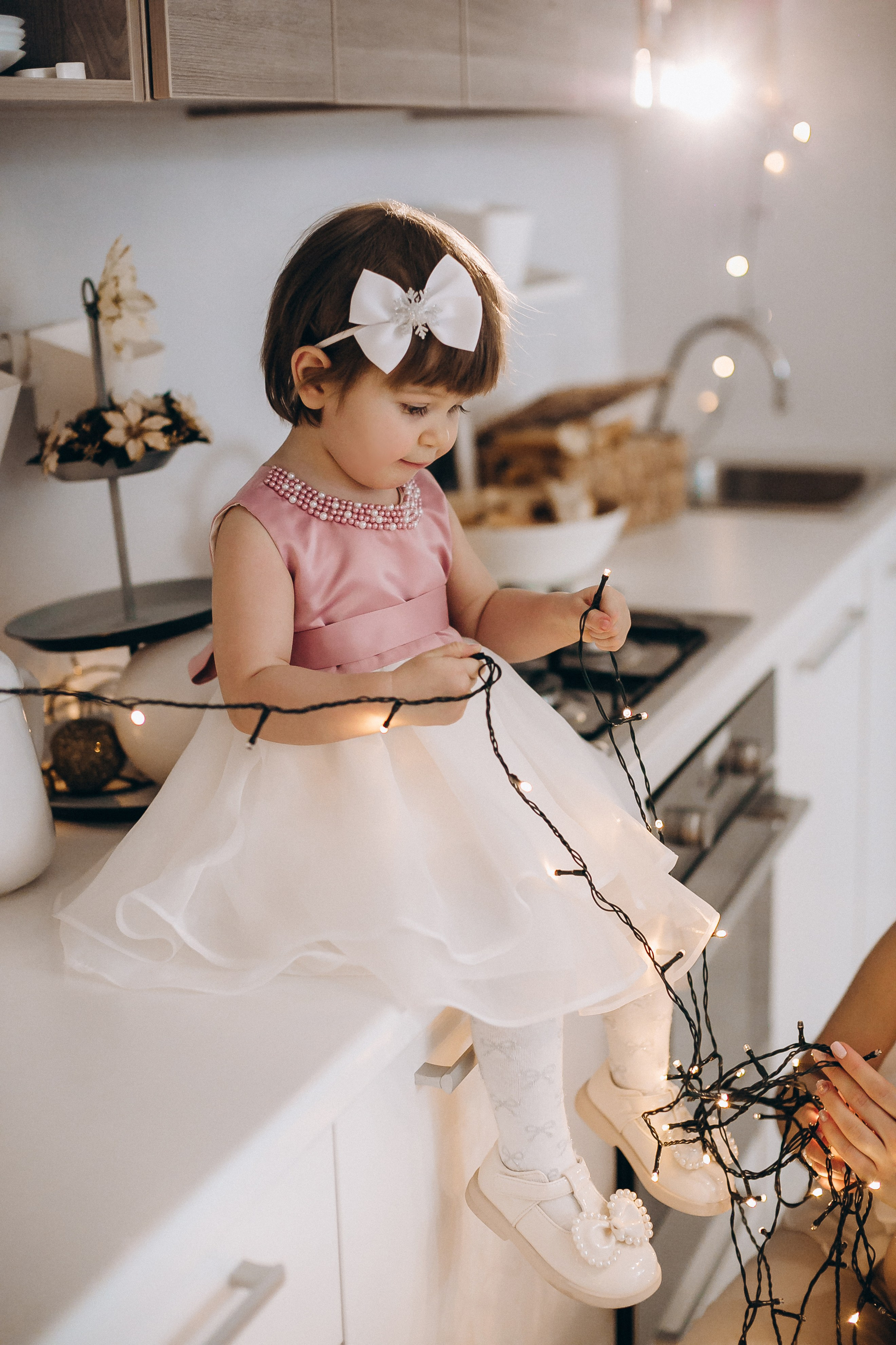 Новогодняя фотосессия в студии. Семейный, детский и школьный фотограф в Москве Рудницкая Анна