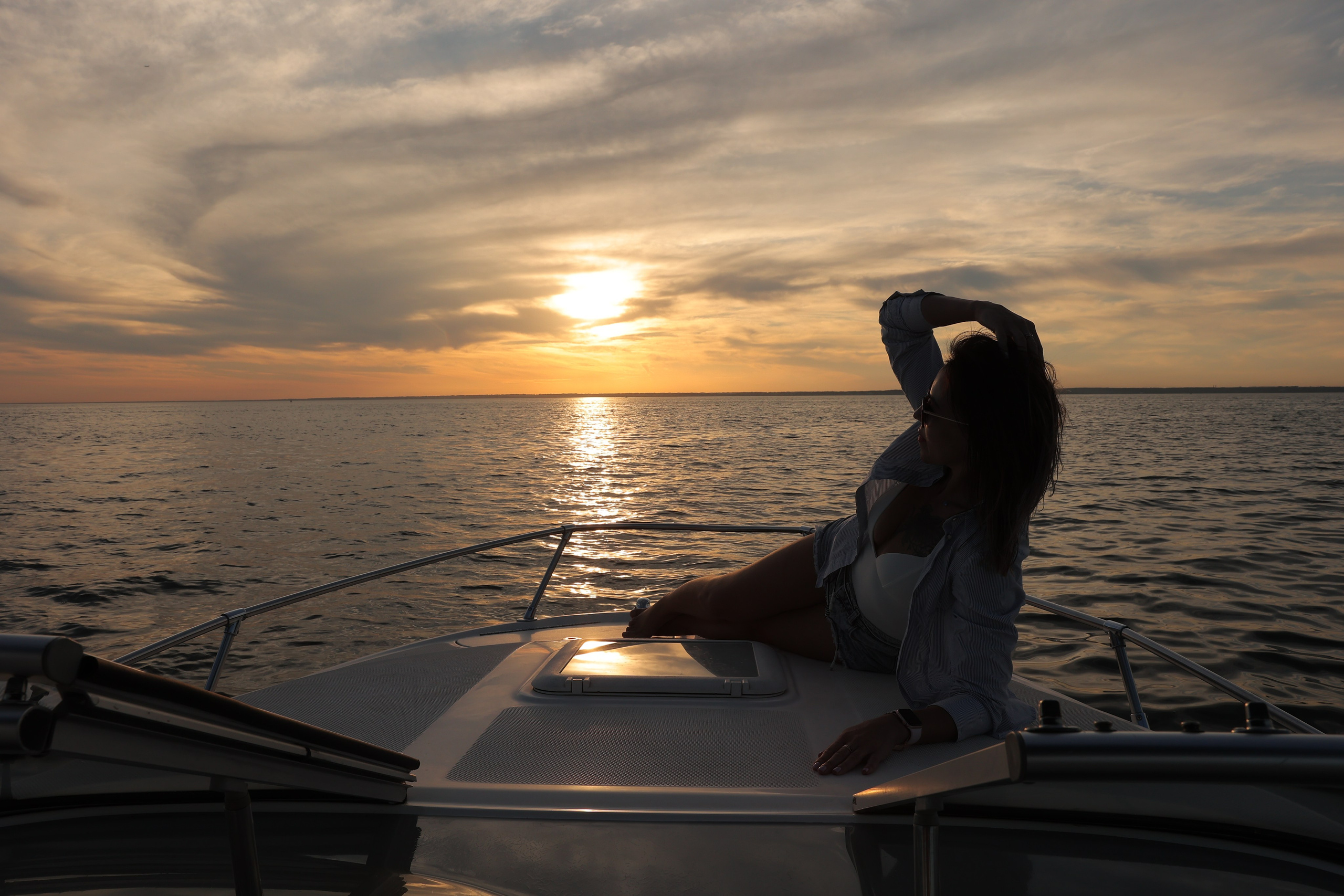 Прогулка на катере август 2024. Фотограф Алина Ионычева в Новосибирске