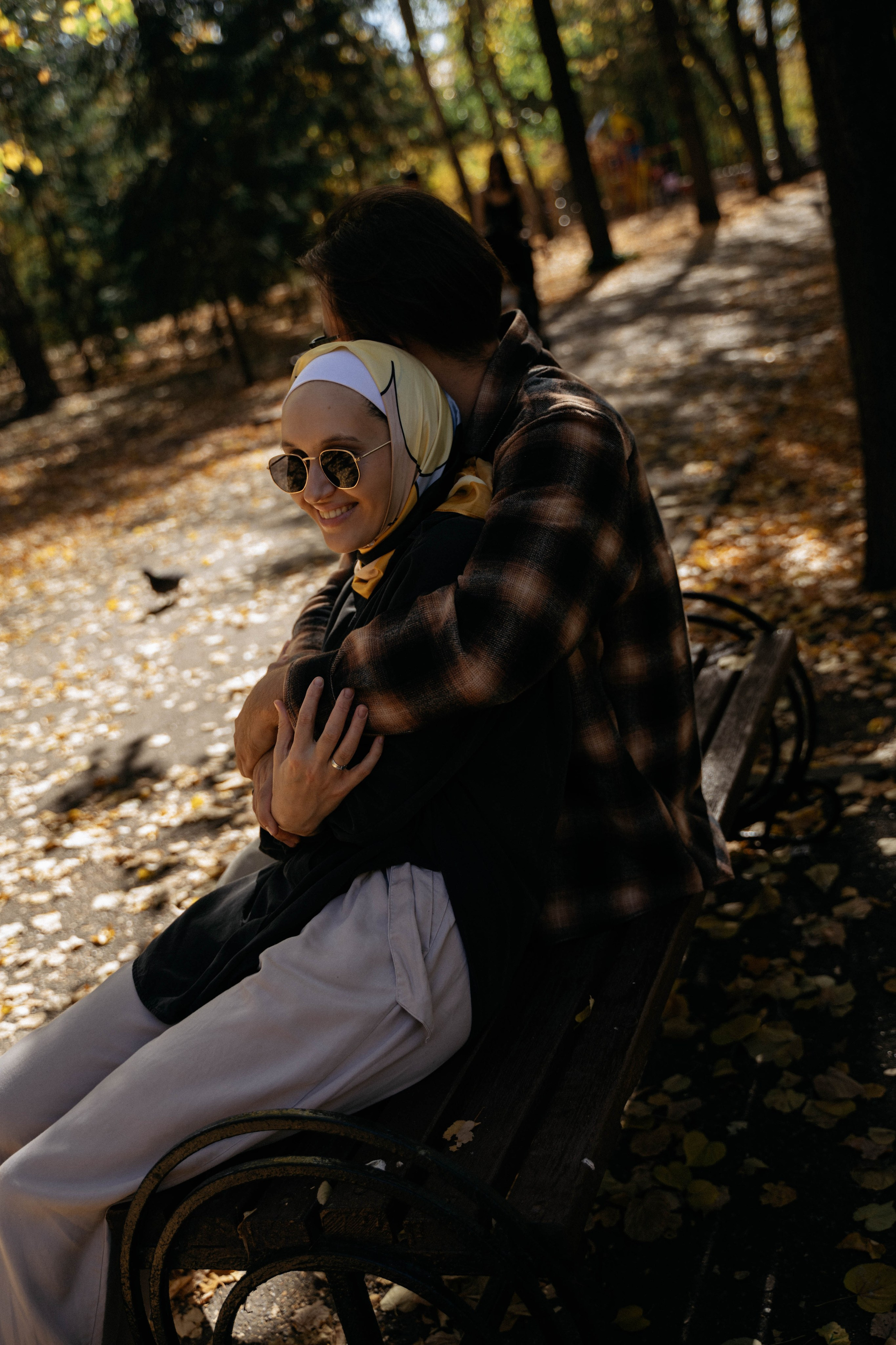 Трое в парке