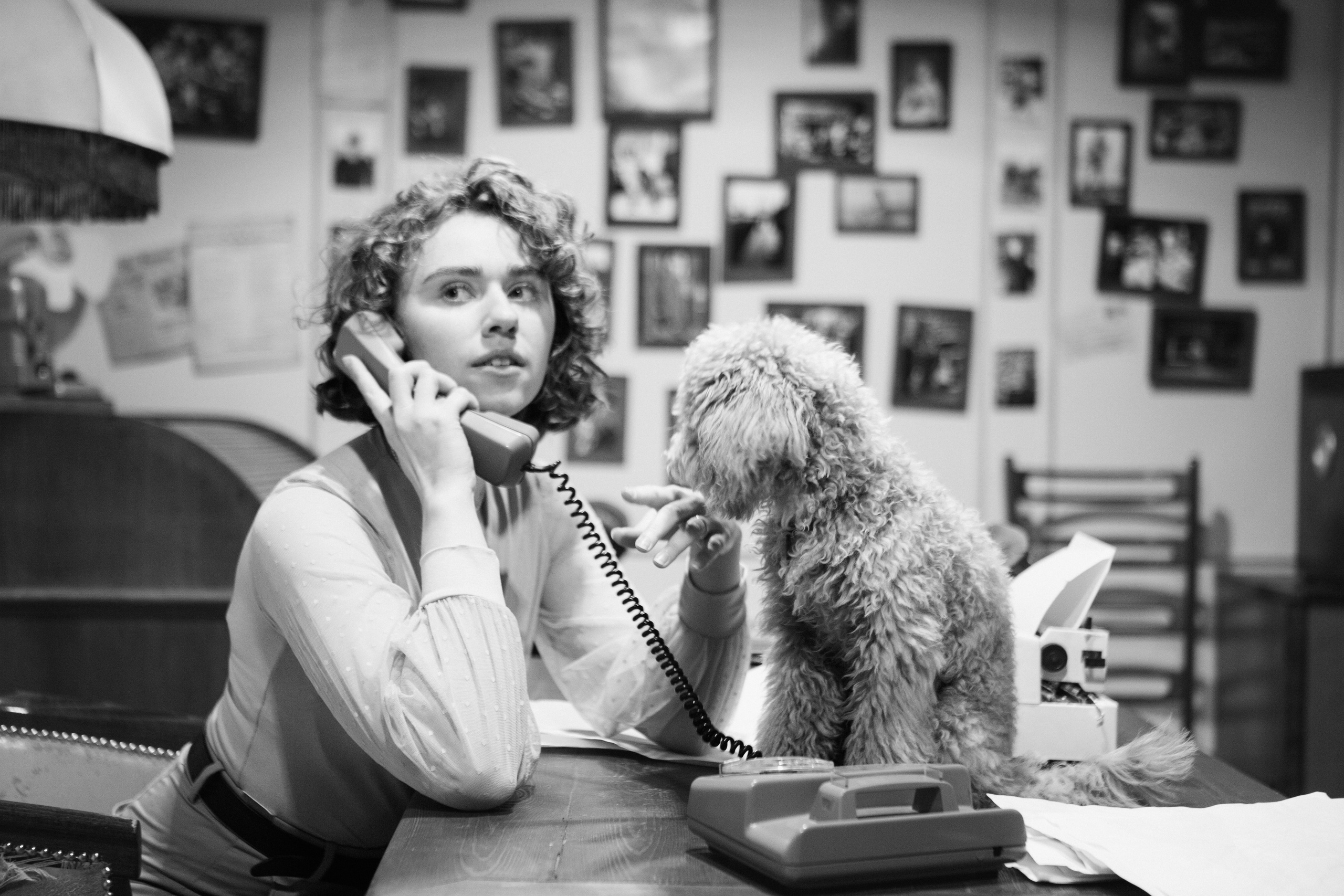 A cinematic daydream in the spirit of Wes Anderson’s style. Portrait, family and pet photographer in Cyprus, Ksenia Bourdelle