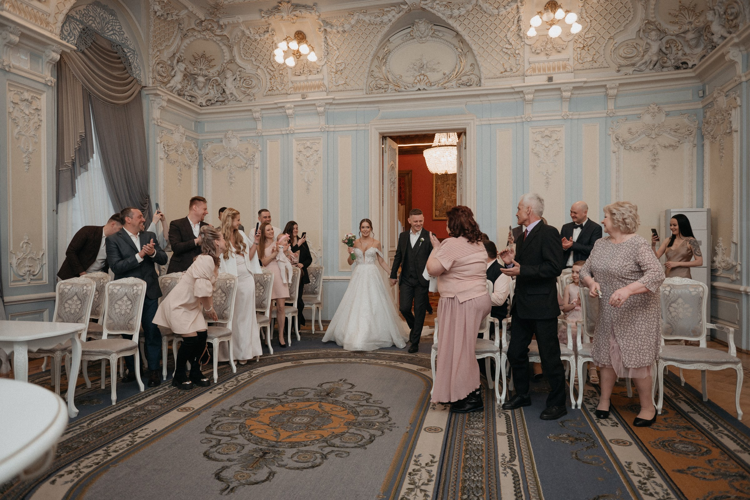 регистрация бракосочетания во 2 Дворце