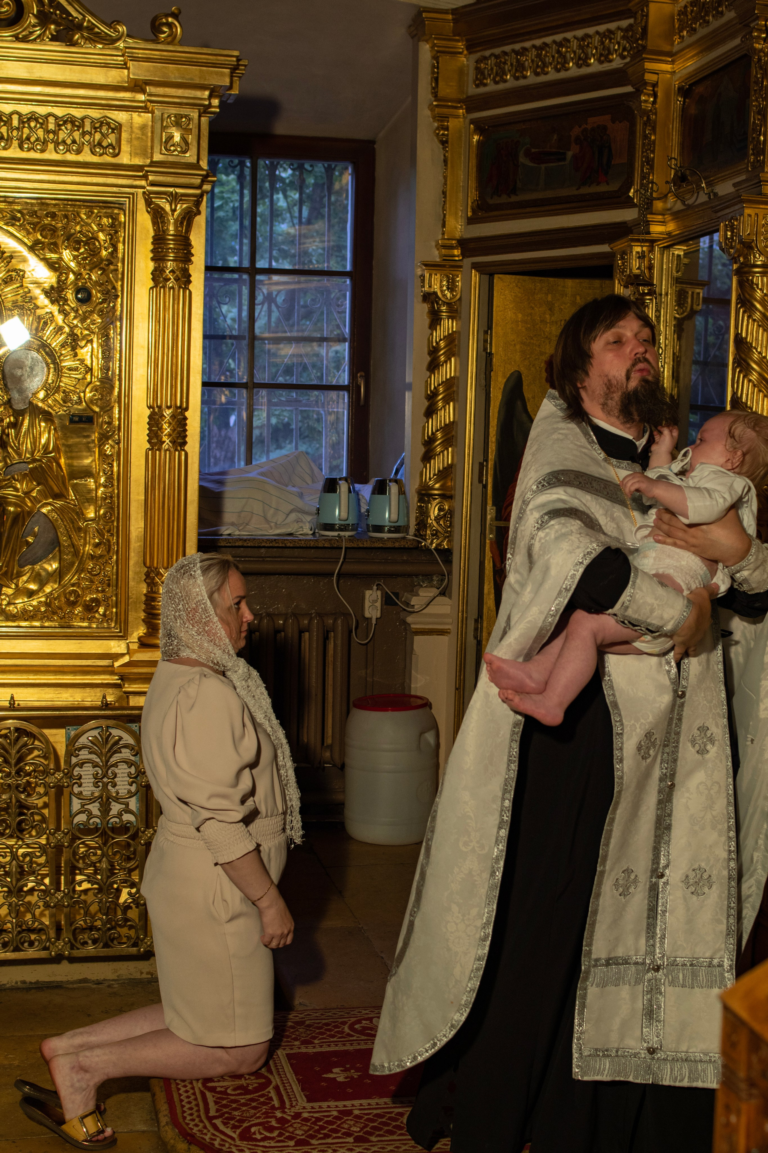 Крестины в Мячково. Семейный и детский фотограф Антон Зорин