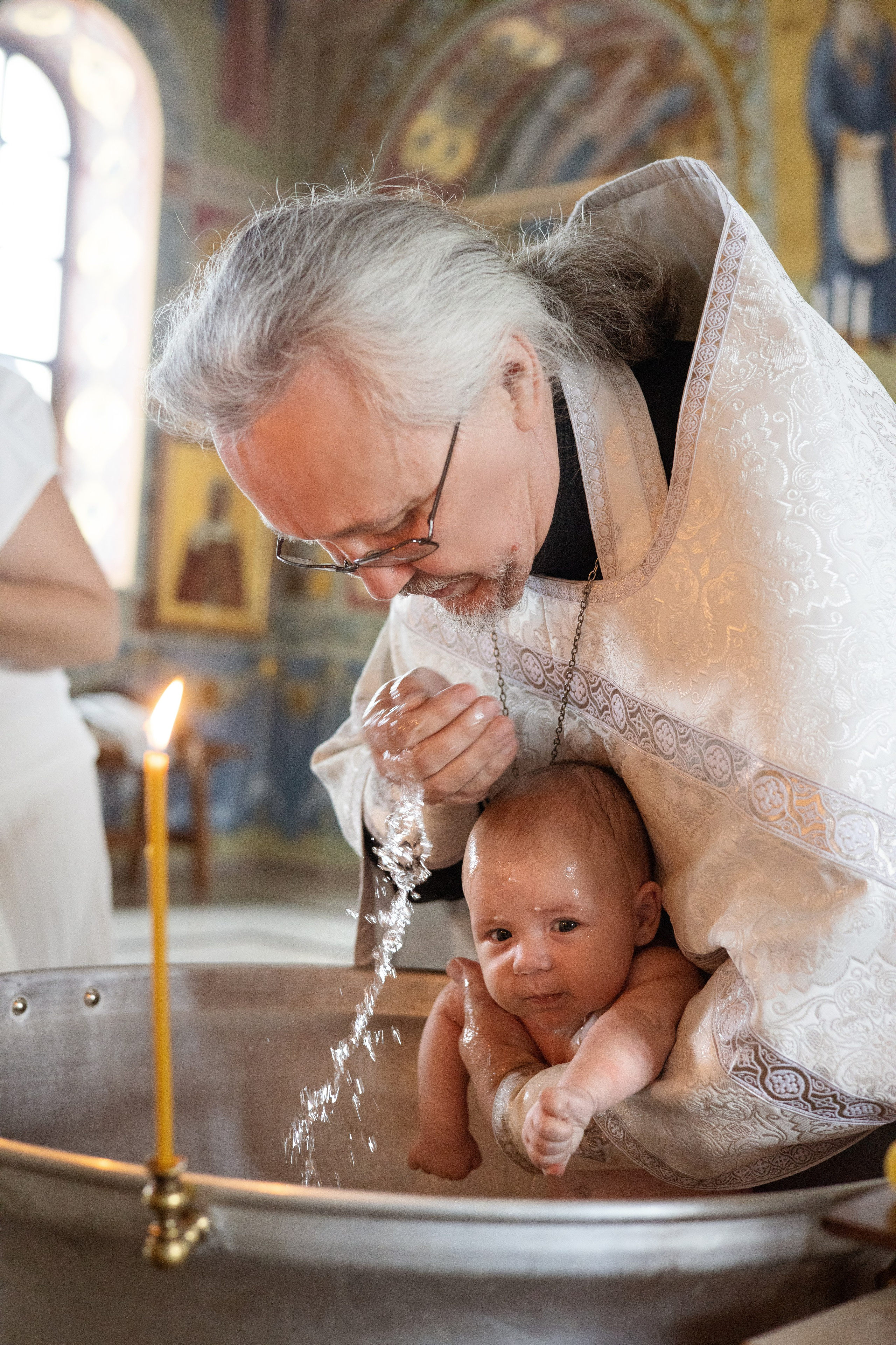 Съемка Таинство Крещения. Фотограф новорожденных Воронеж