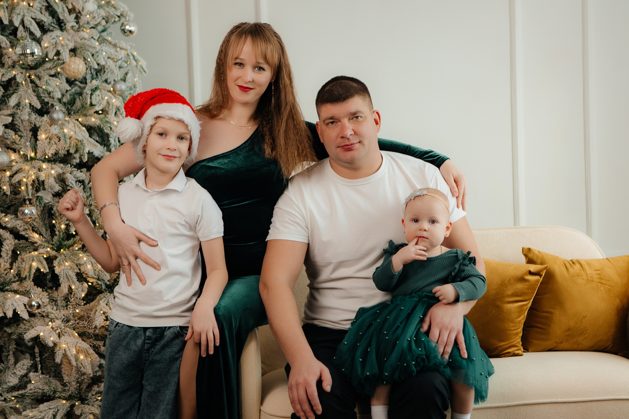 Семейная новогодняя. Photographer EKATERINA RUSKIKH